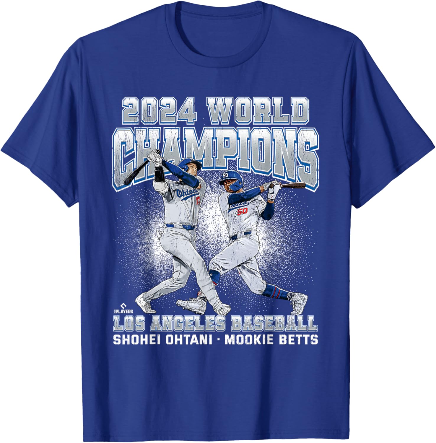 2024 Los Angeles World Champions Ohtani, Betts MLBPA T-Shirt