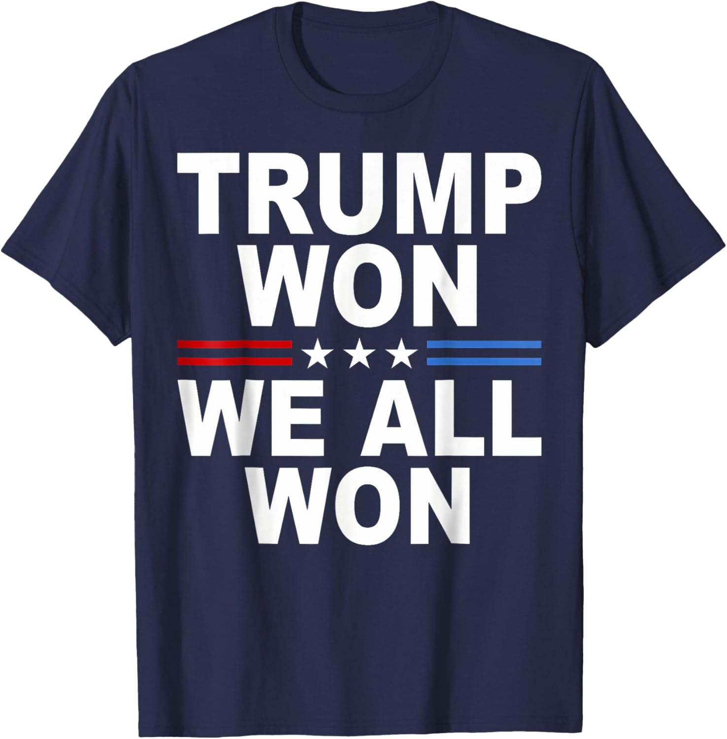 2024 USA Flag Trump Won T-Shirt