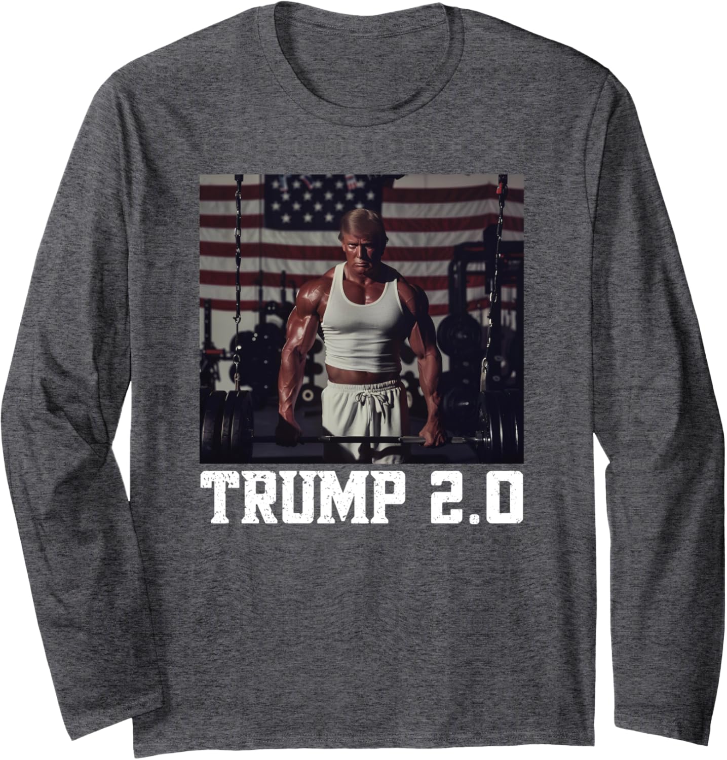 47 President Donald Pump Trump 2.0 Long Sleeve T-Shirt