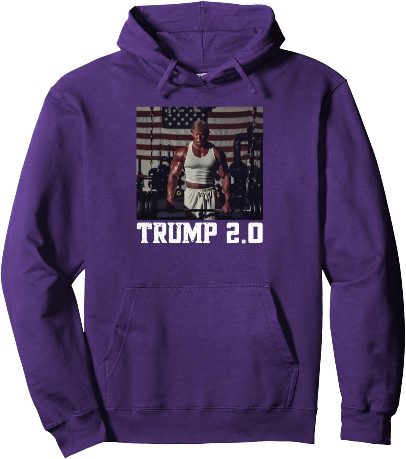 47 President Donald Pump Trump 2.0 Pullover Hoodie