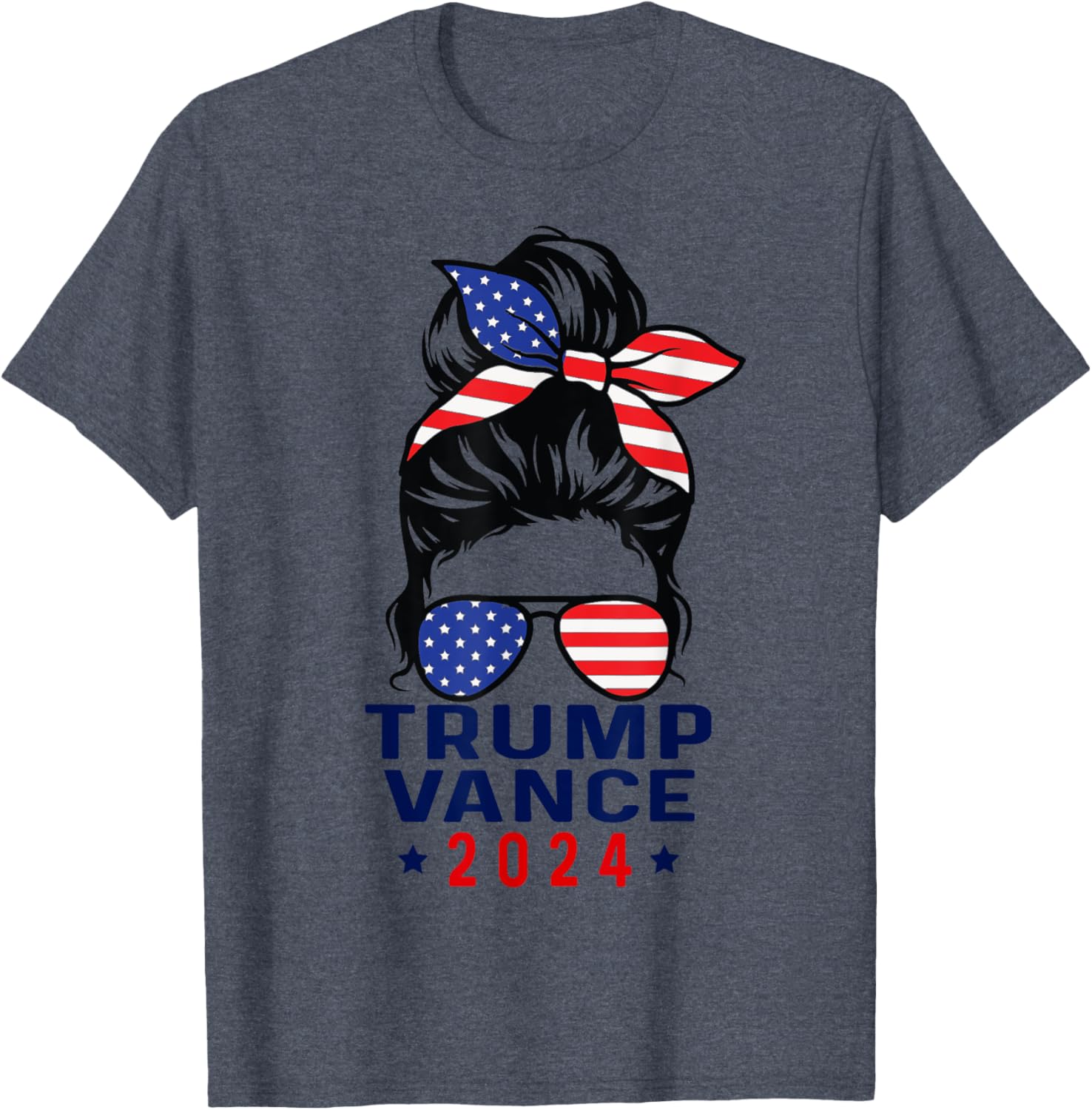 47 Trump vance 2024 vp America Election women girls T-Shirt