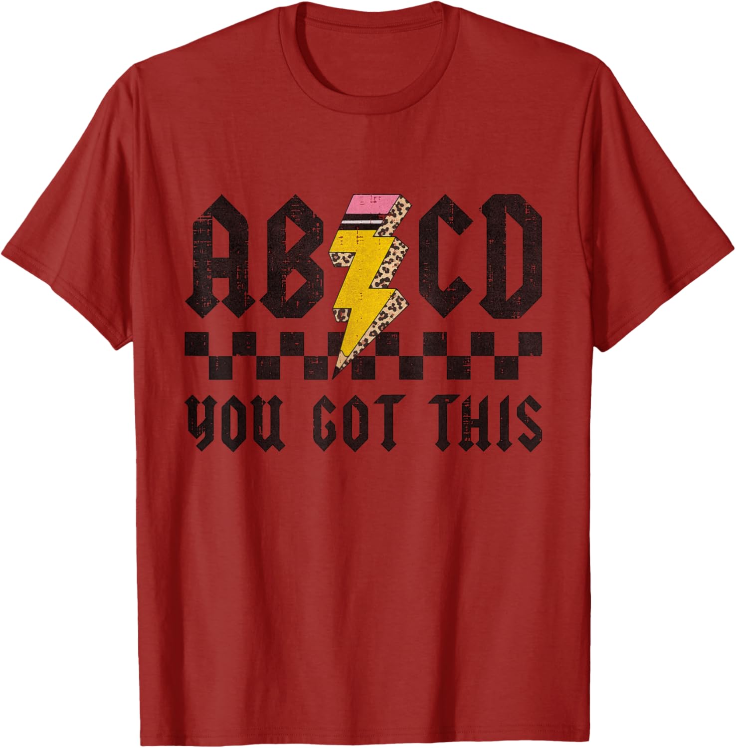 ABCD Testing Day You Got This Test Day Teacher Funny T-Shirt