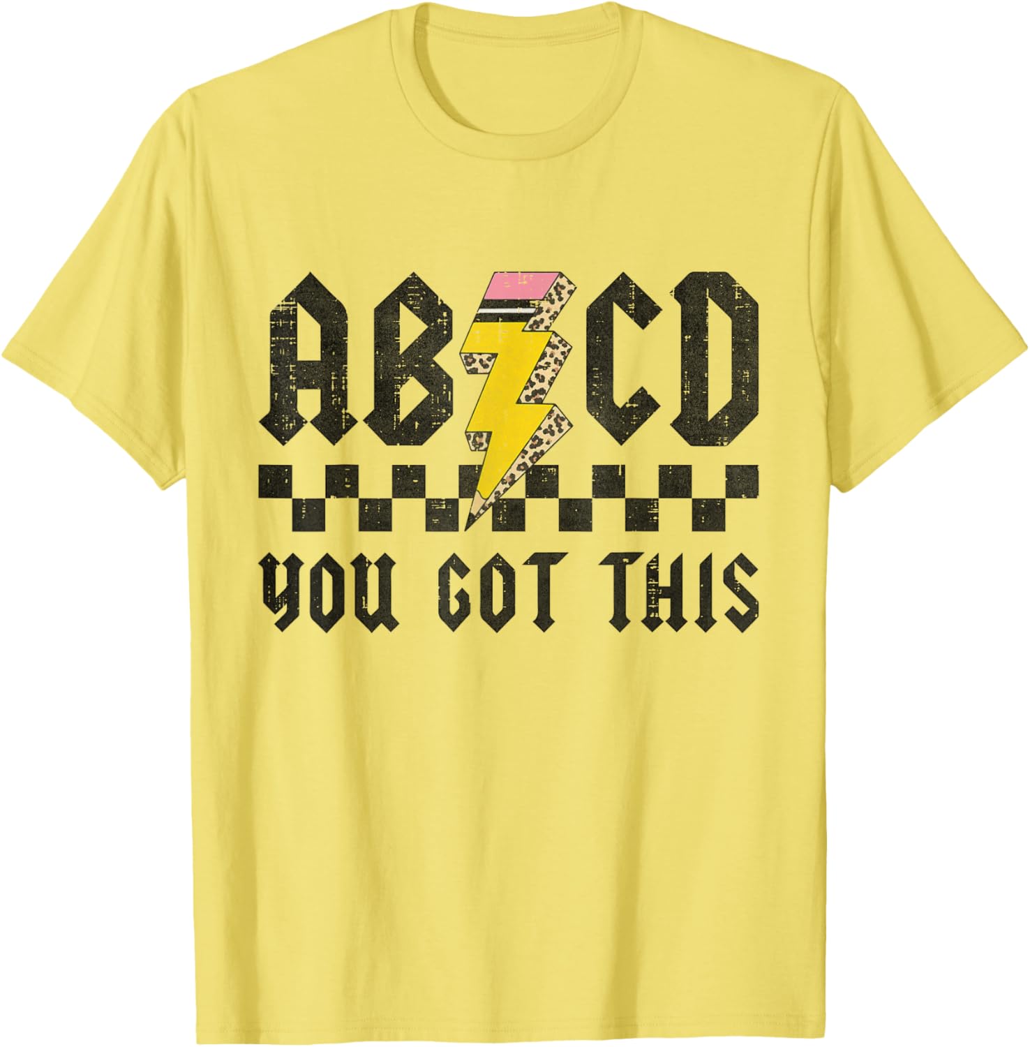 ABCD Testing Day You Got This Test Day Teacher Funny T-Shirt