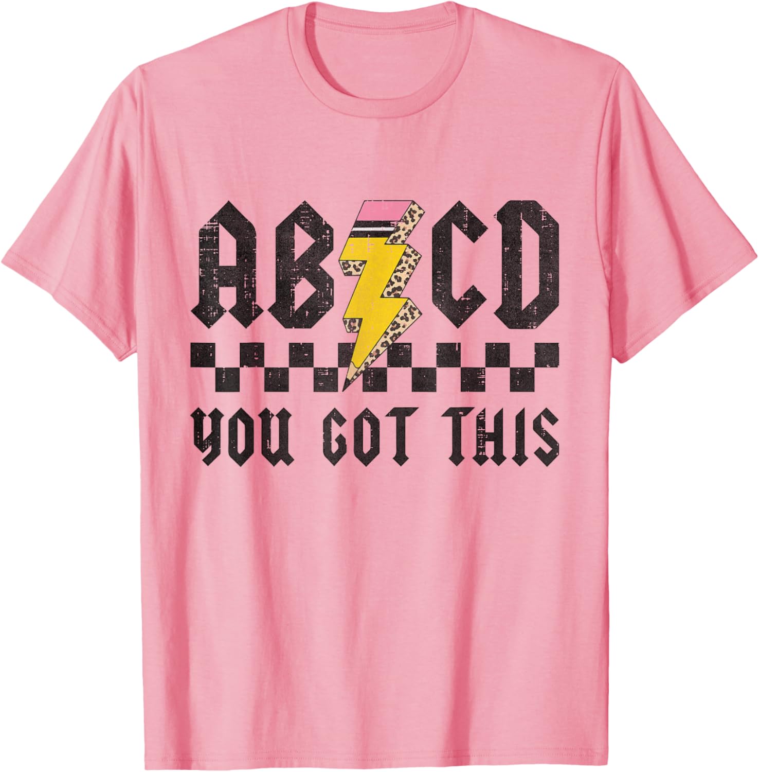 ABCD Testing Day You Got This Test Day Teacher Funny T-Shirt