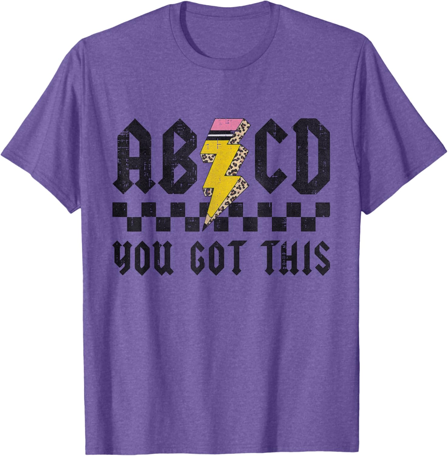 ABCD Testing Day You Got This Test Day Teacher Funny T-Shirt