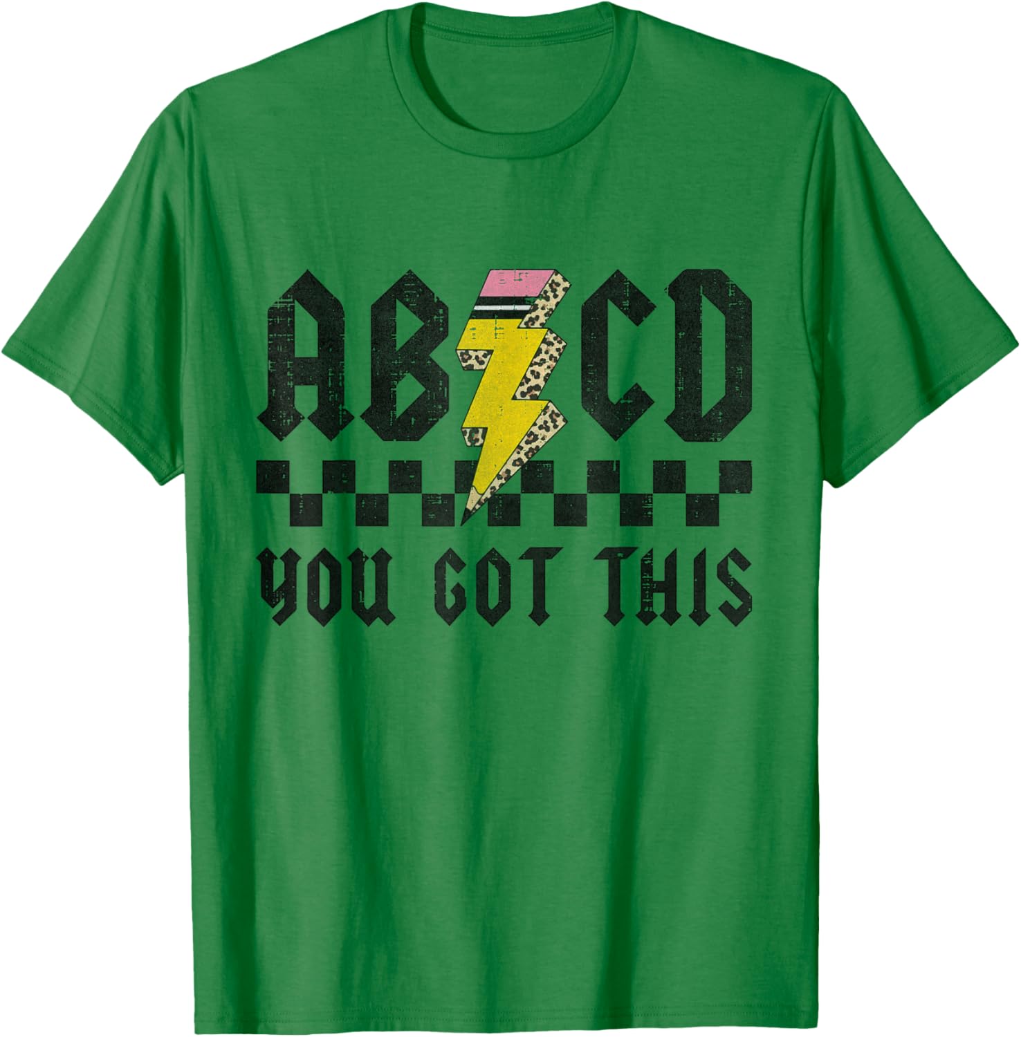 ABCD Testing Day You Got This Test Day Teacher Funny T-Shirt