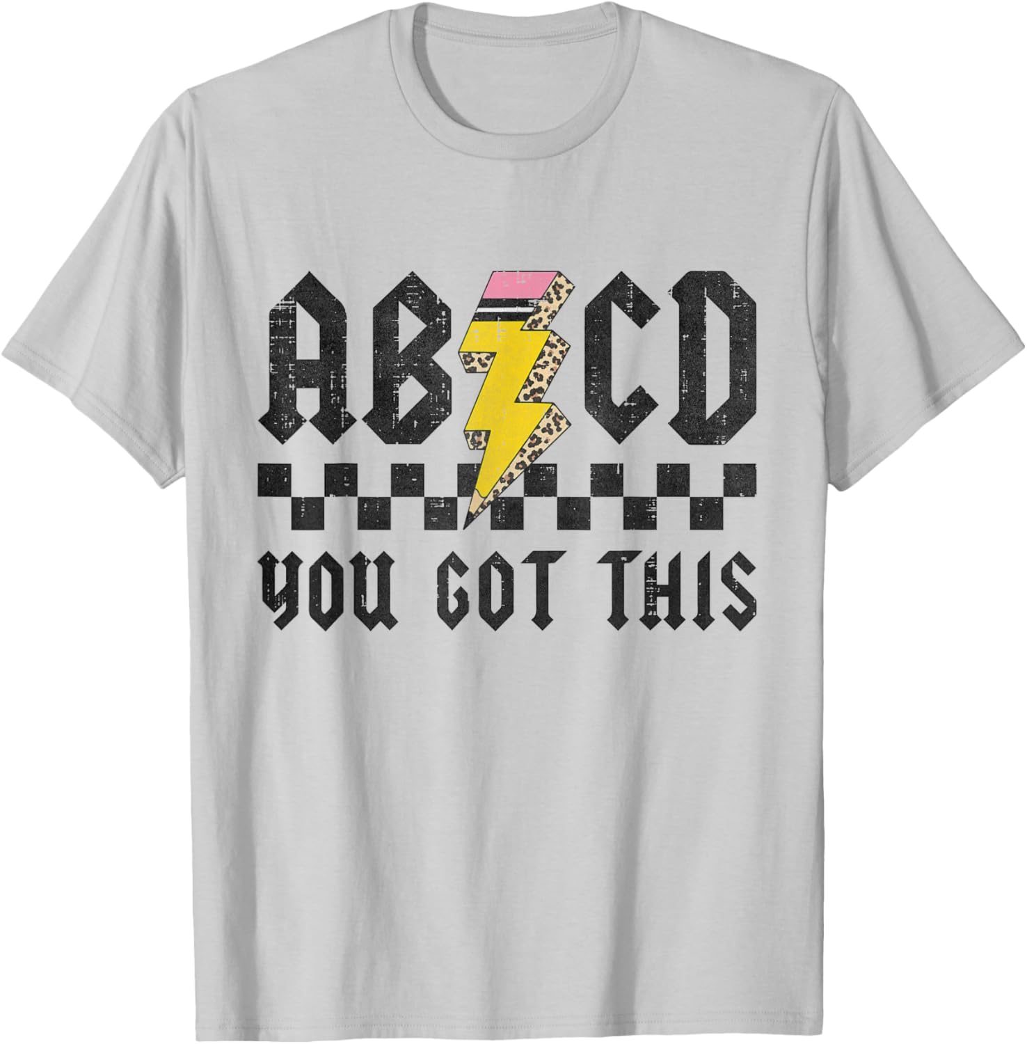 ABCD Testing Day You Got This Test Day Teacher Funny T-Shirt