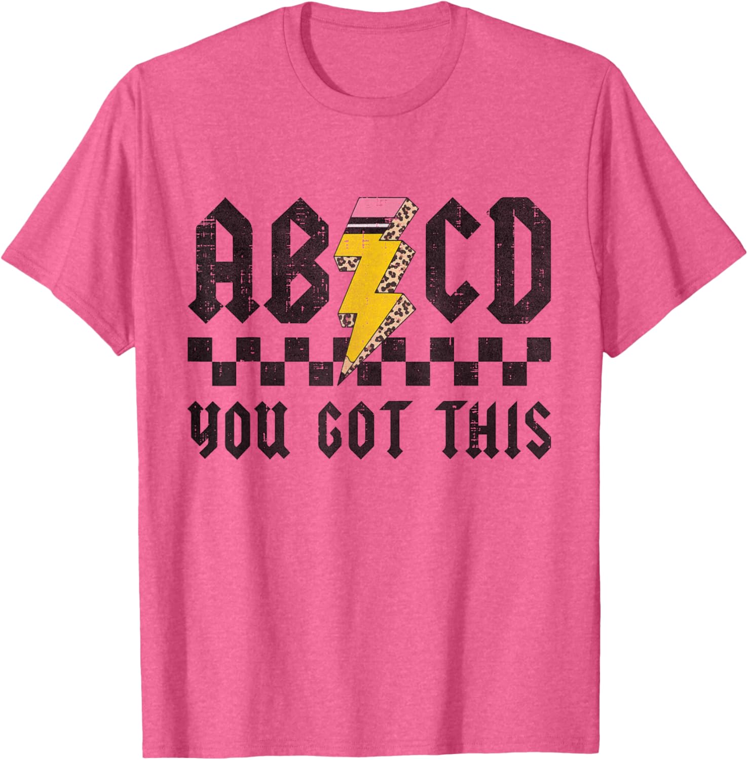 ABCD Testing Day You Got This Test Day Teacher Funny T-Shirt