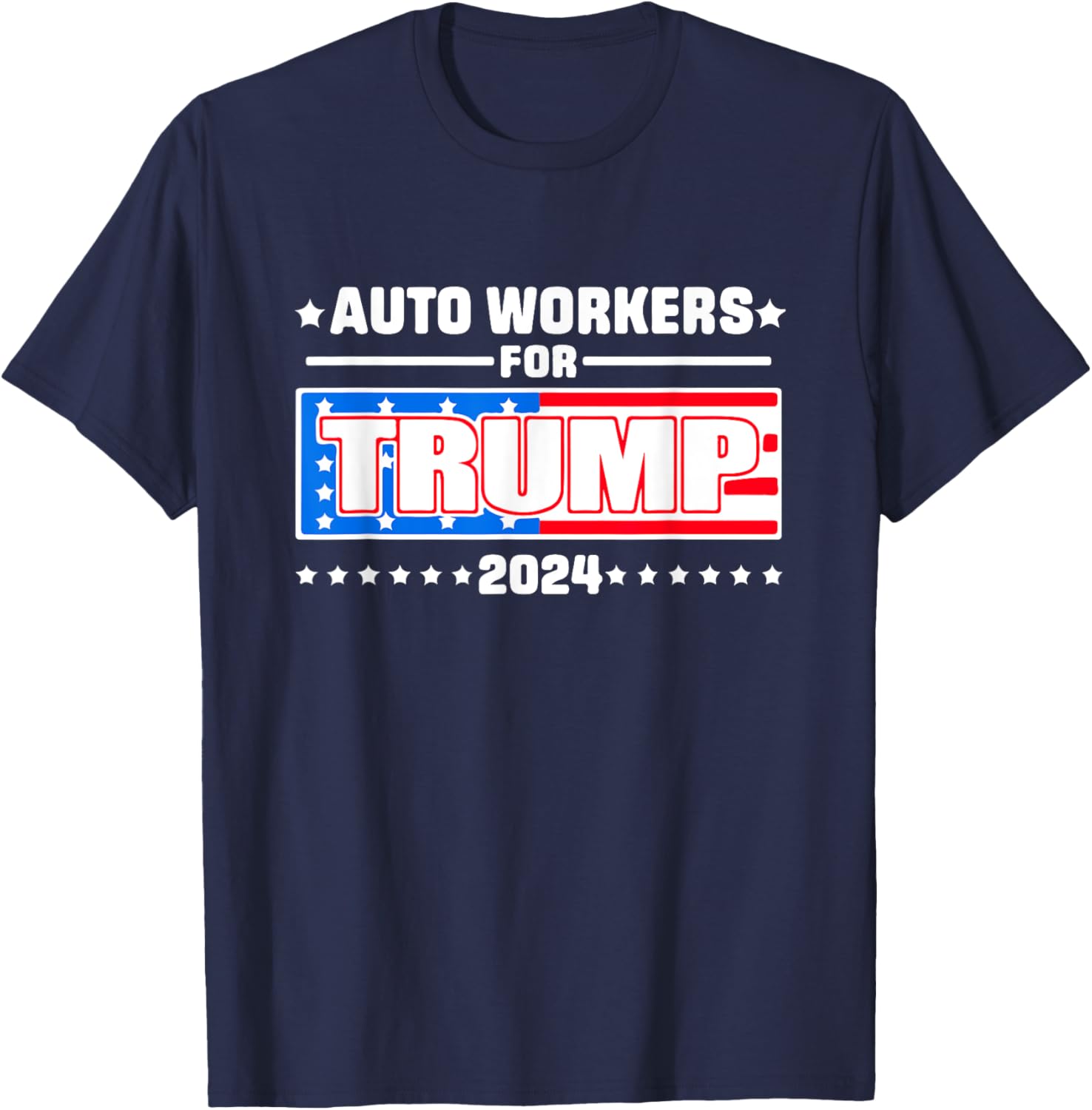 Auto Workers for Trump America Voting for Trump Vance 2024 T-Shirt