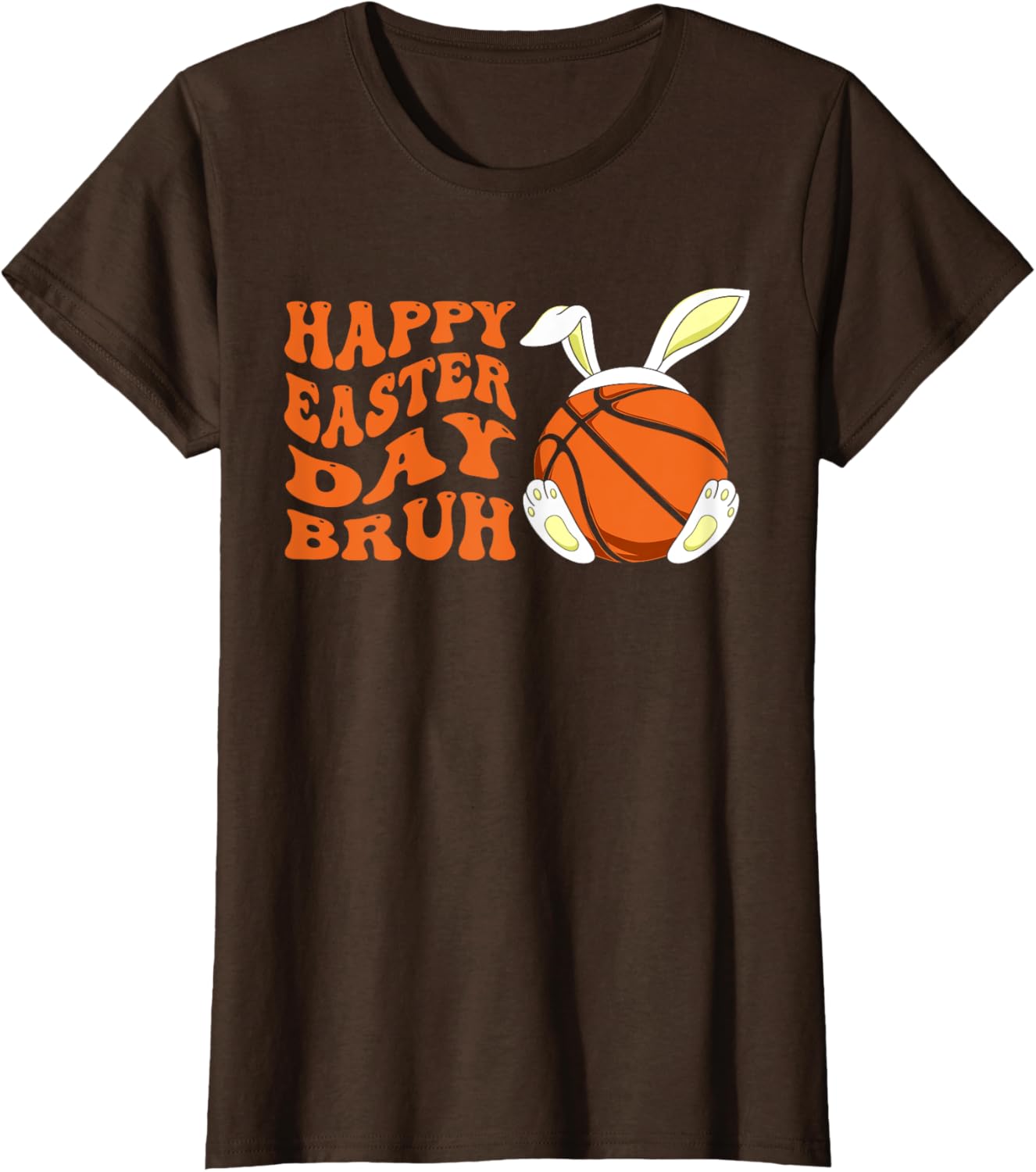 Basketball Easter Rabbit Bunny, Happy Easter Day Bruh T-Shirt