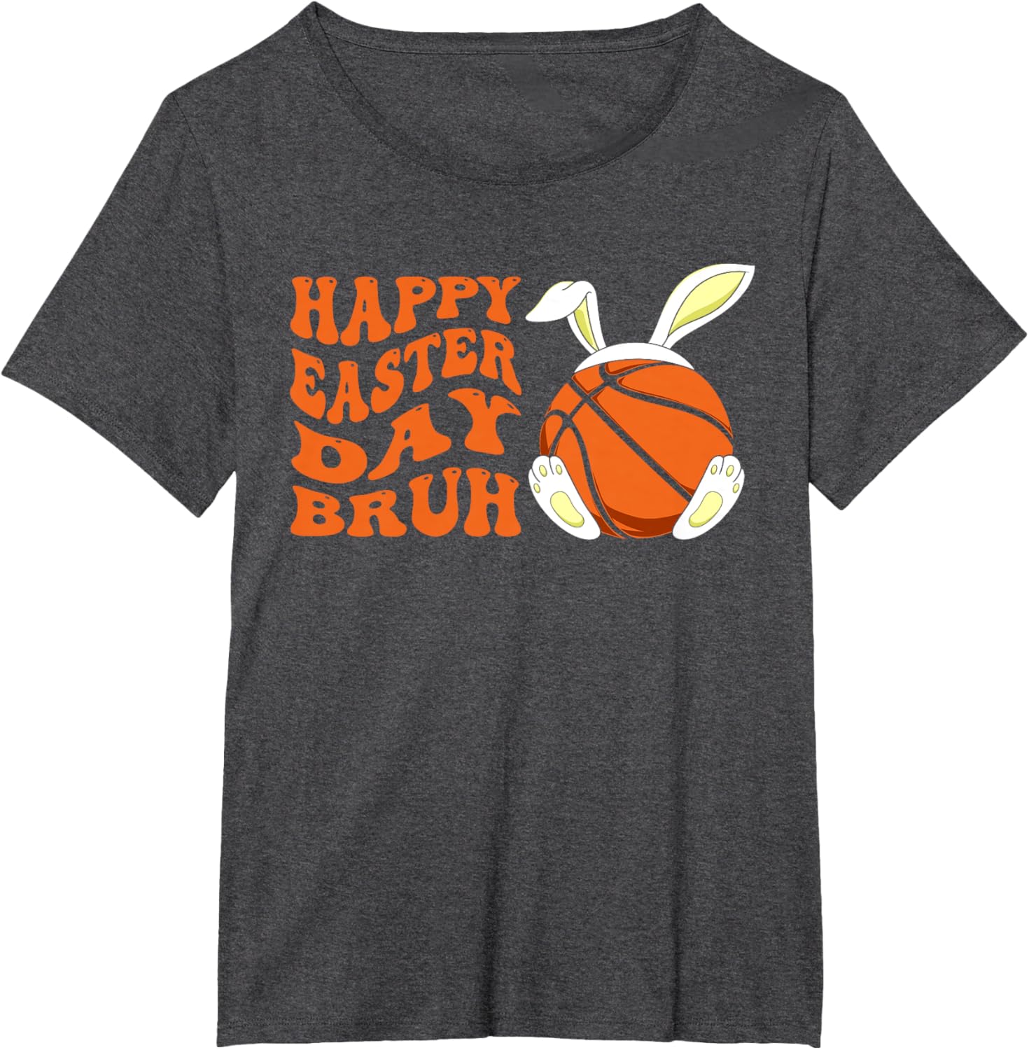 Basketball Easter Rabbit Bunny, Happy Easter Day Bruh T-Shirt