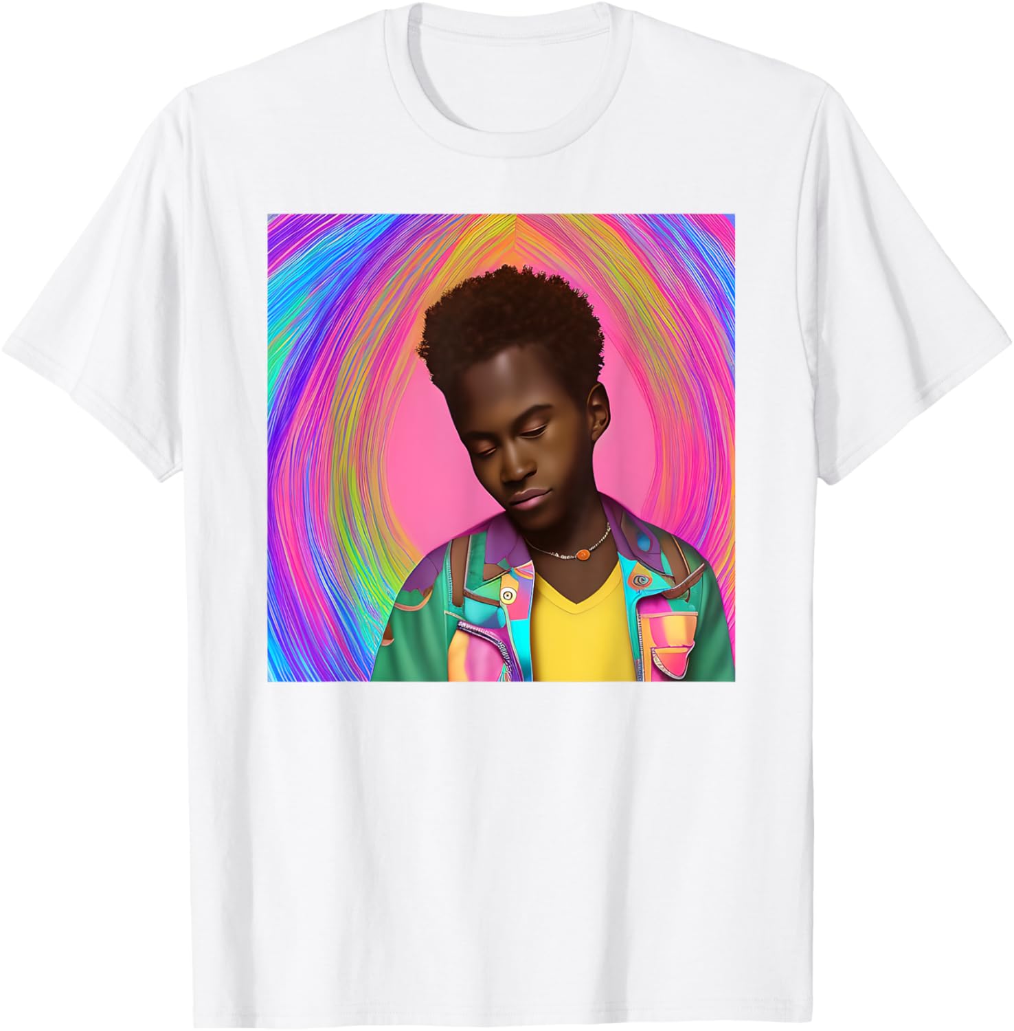 Black Boy Melanin Bruh Easter Egg Hunt Patch Prince Brother T-Shirt