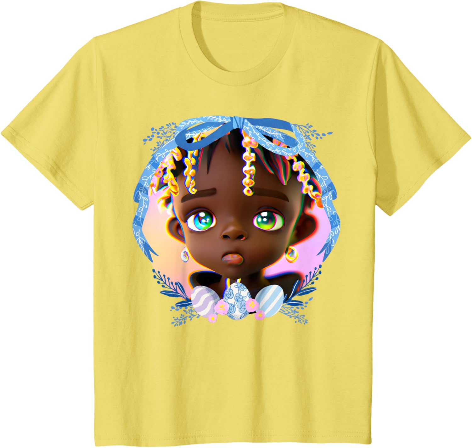 Black Boy Melanin Bruh Easter Egg Hunt Spring Garden Hunter T-Shirt