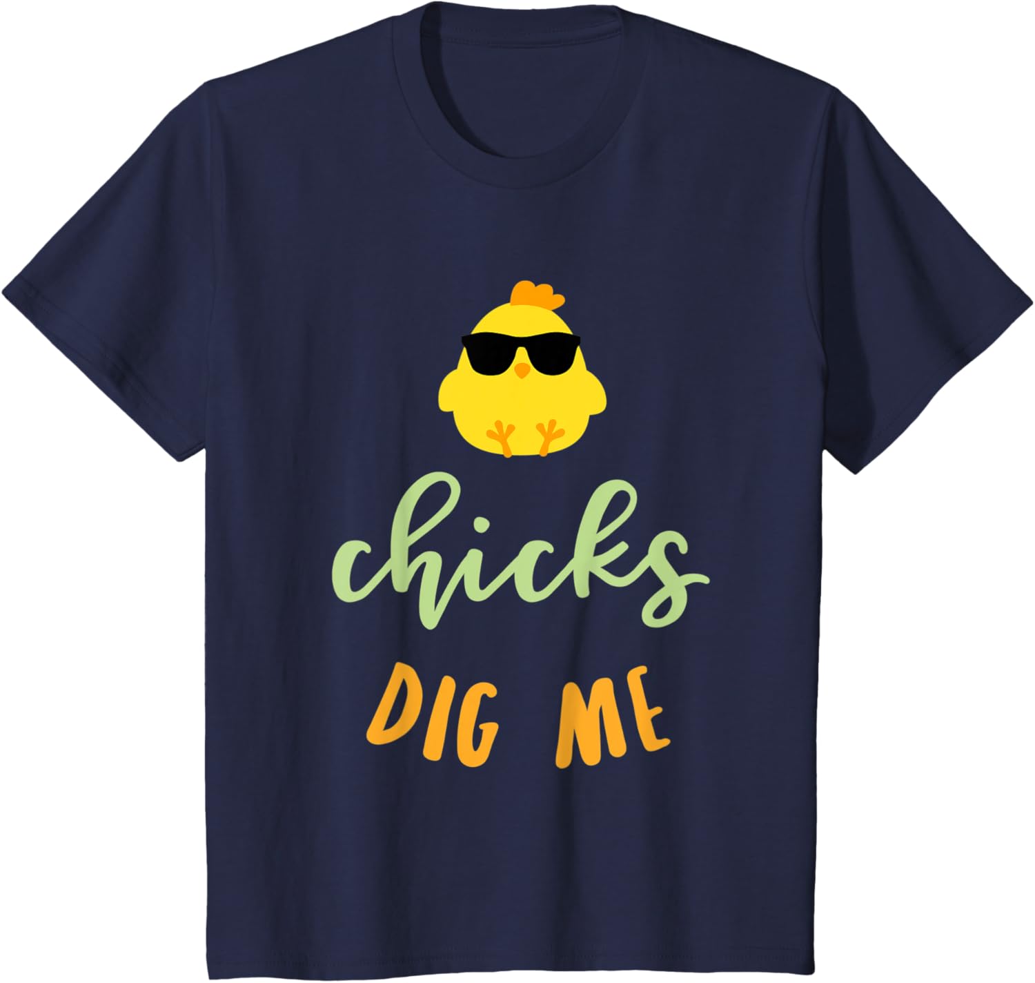 Boy's Easter Chicks Dig Me Funny Easter T Shirt For Boys Men