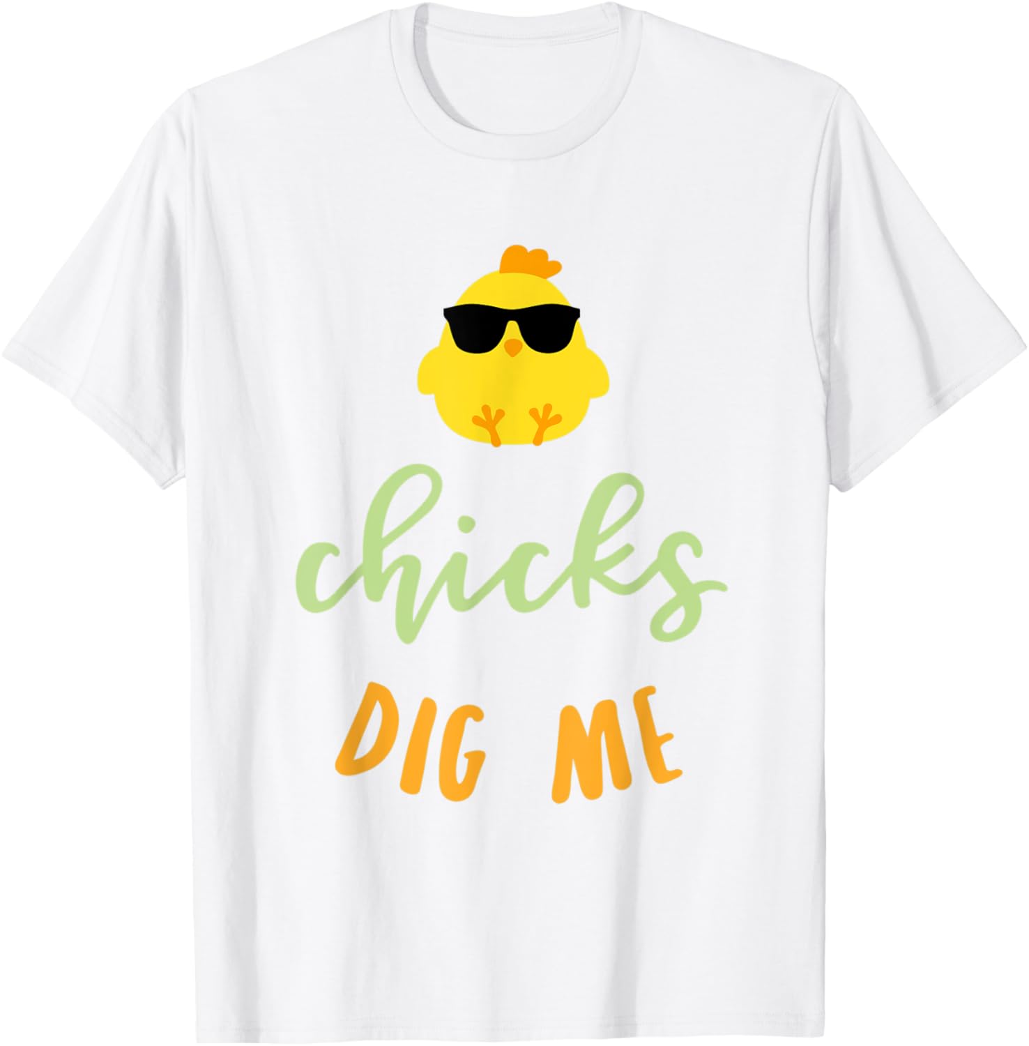 Boy's Easter Chicks Dig Me Funny Easter T Shirt For Boys Men