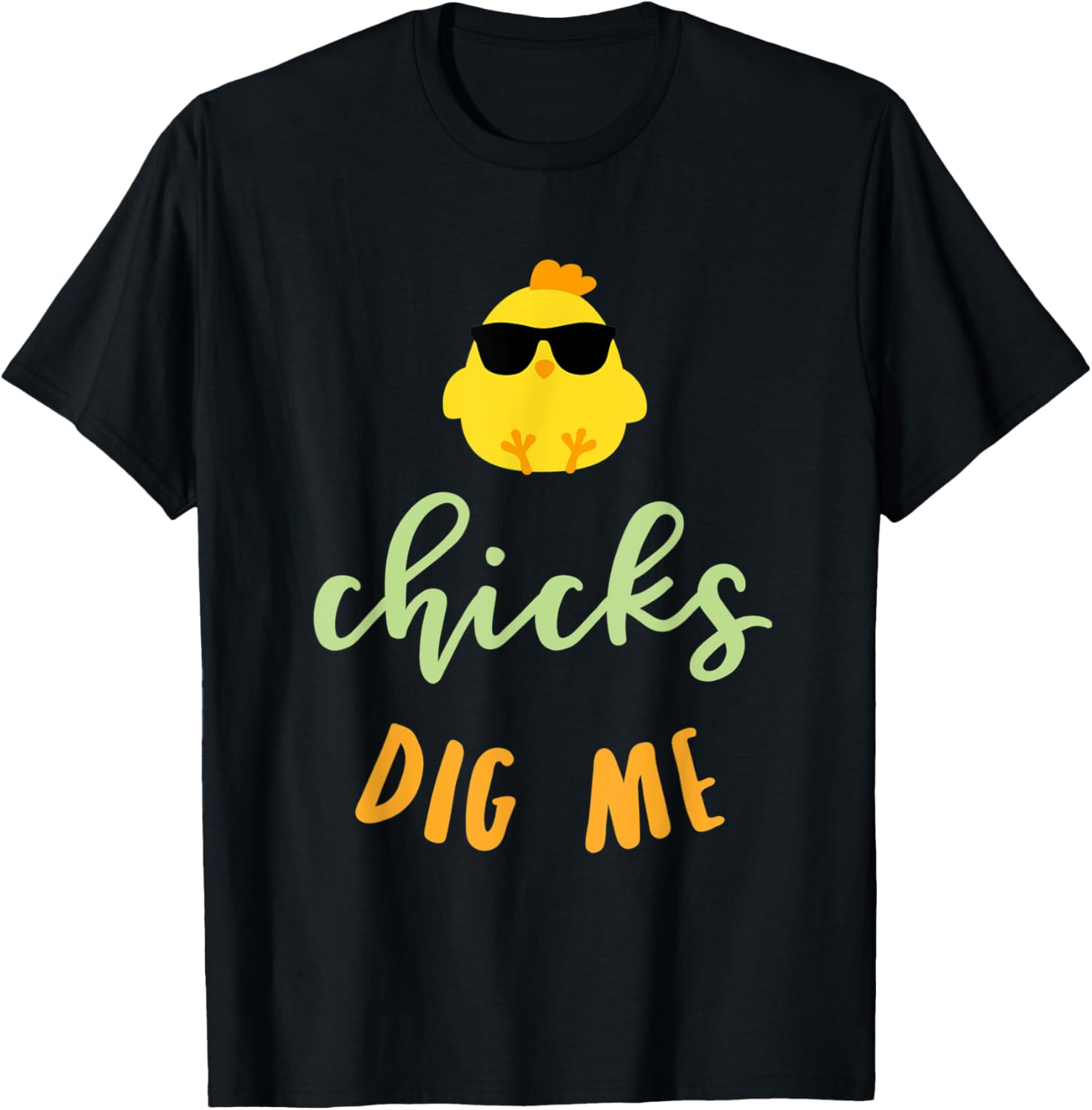 Boy's Easter Chicks Dig Me Funny Easter T Shirt For Boys Men