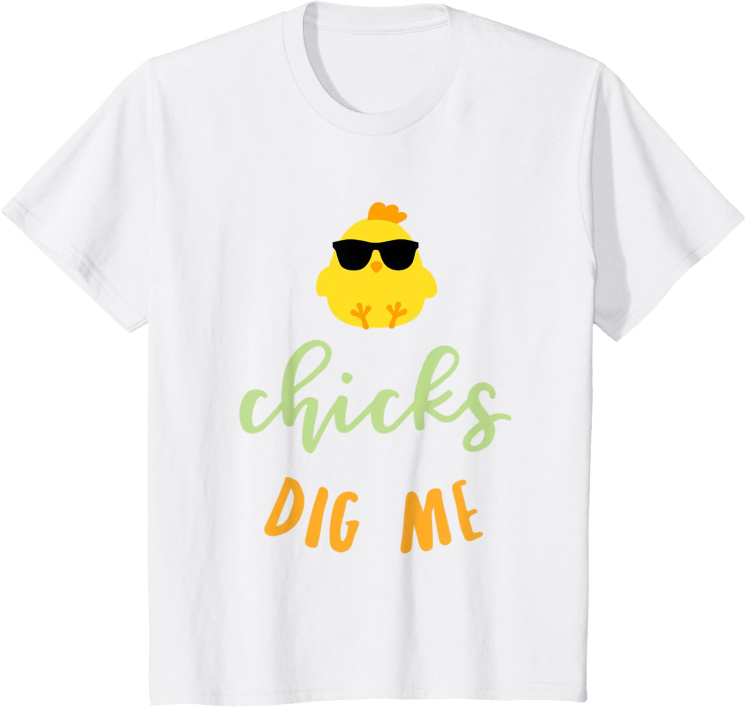 Boy's Easter Chicks Dig Me Funny Easter T Shirt For Boys Men