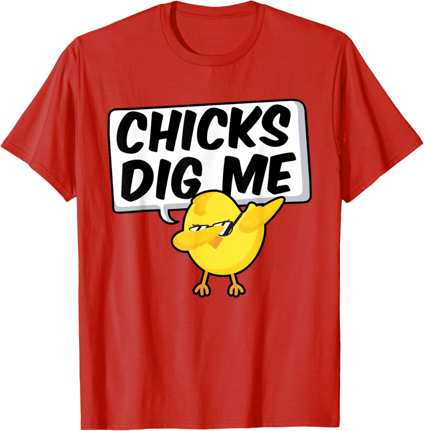 Boys Easter T-Shirt Chicks Dig Me Dabbing Chick Shirts