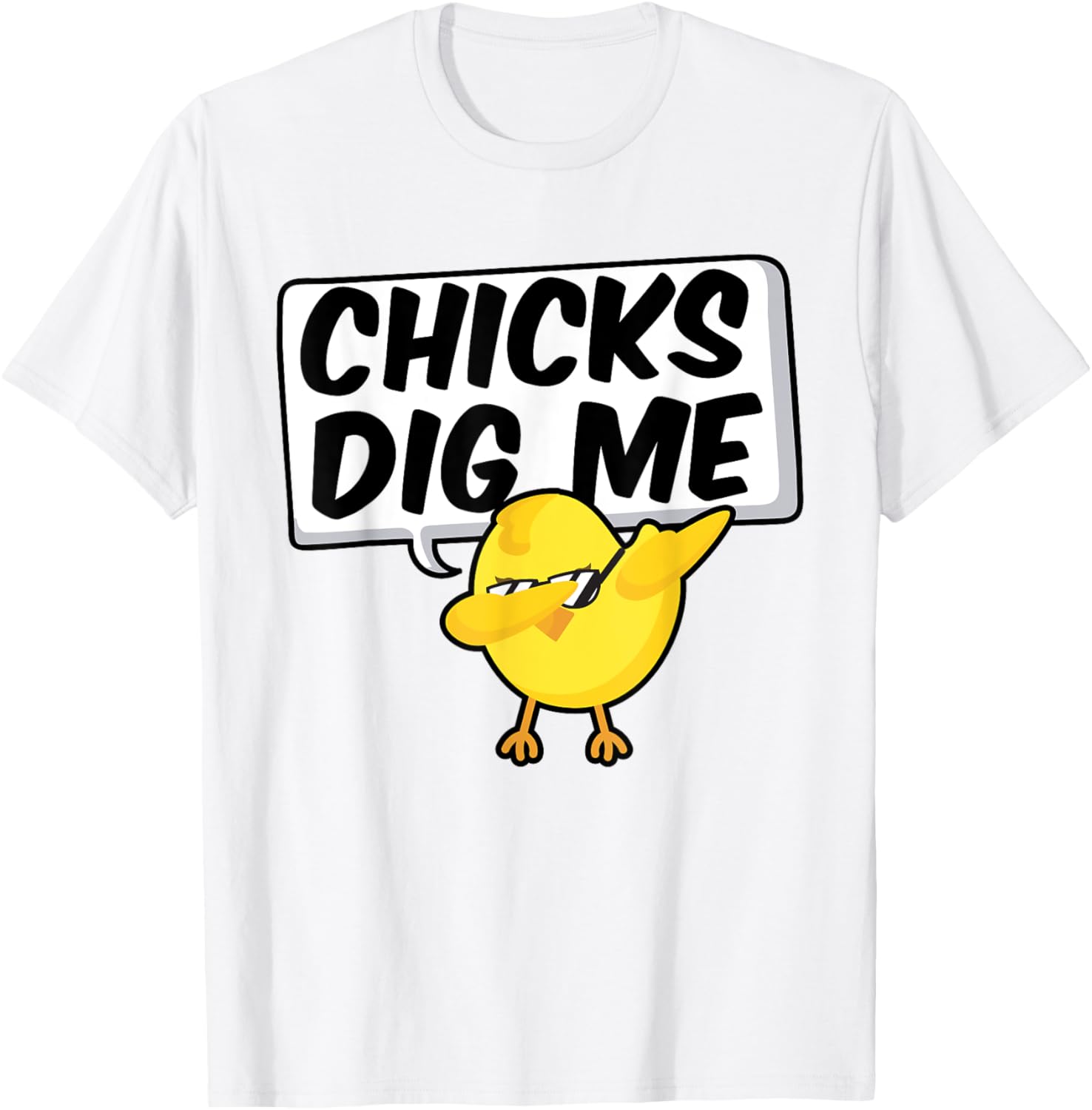 Boys Easter T-Shirt Chicks Dig Me Dabbing Chick Shirts