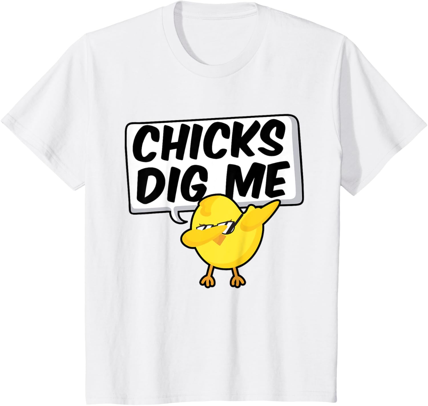 Boys Easter T-Shirt Chicks Dig Me Dabbing Chick Shirts