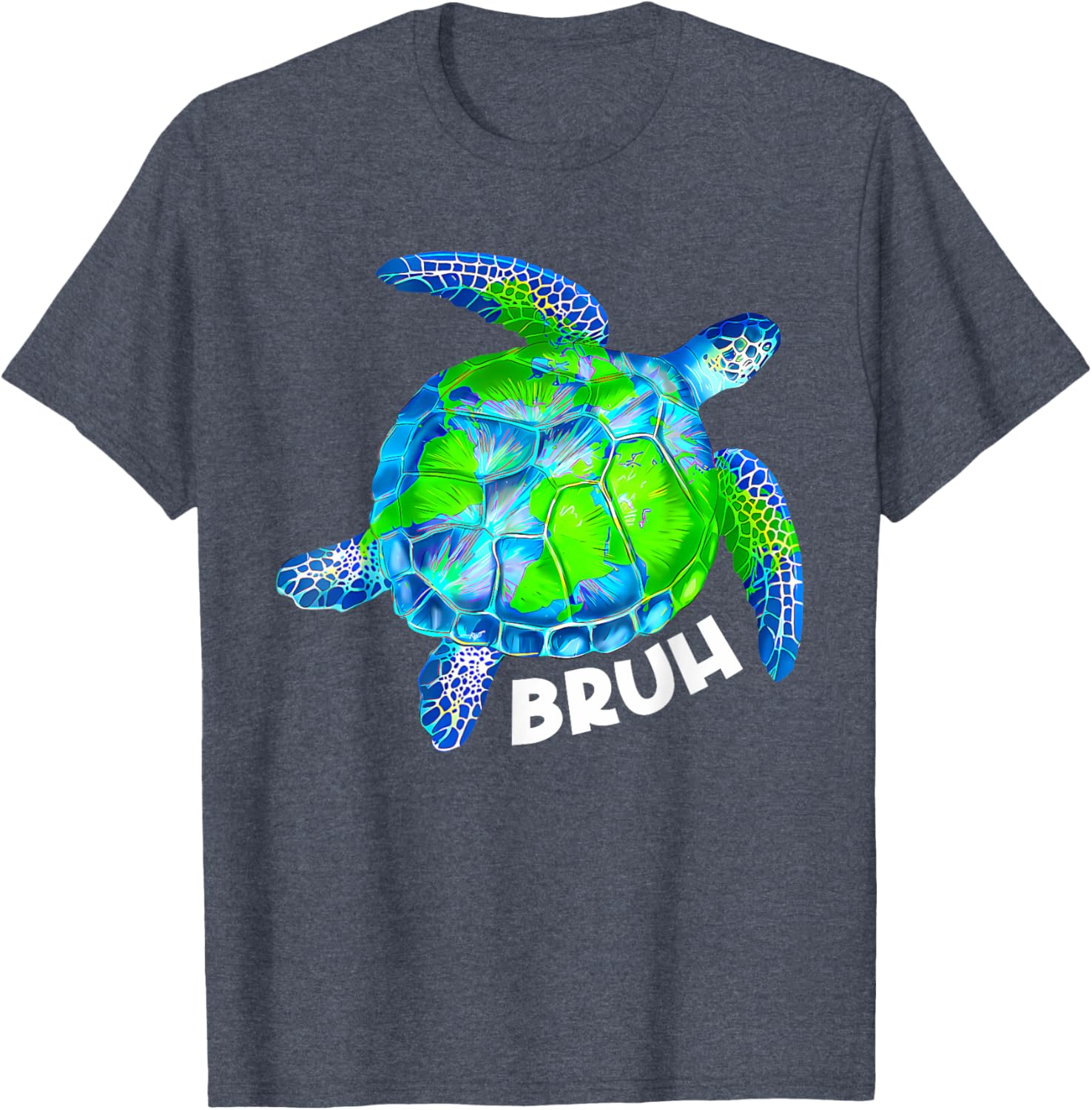 Bruh Earth Day April 22 Restore Earth Save The Turtles Sea T-Shirt