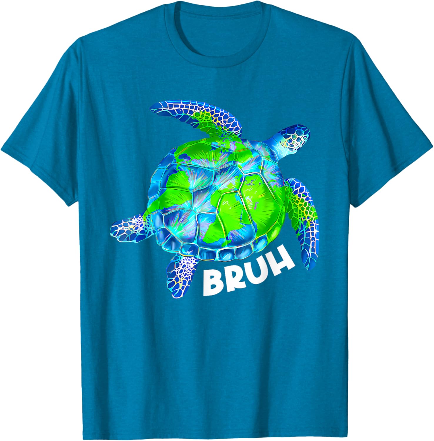 Bruh Earth Day April 22 Restore Earth Save The Turtles Sea T-Shirt