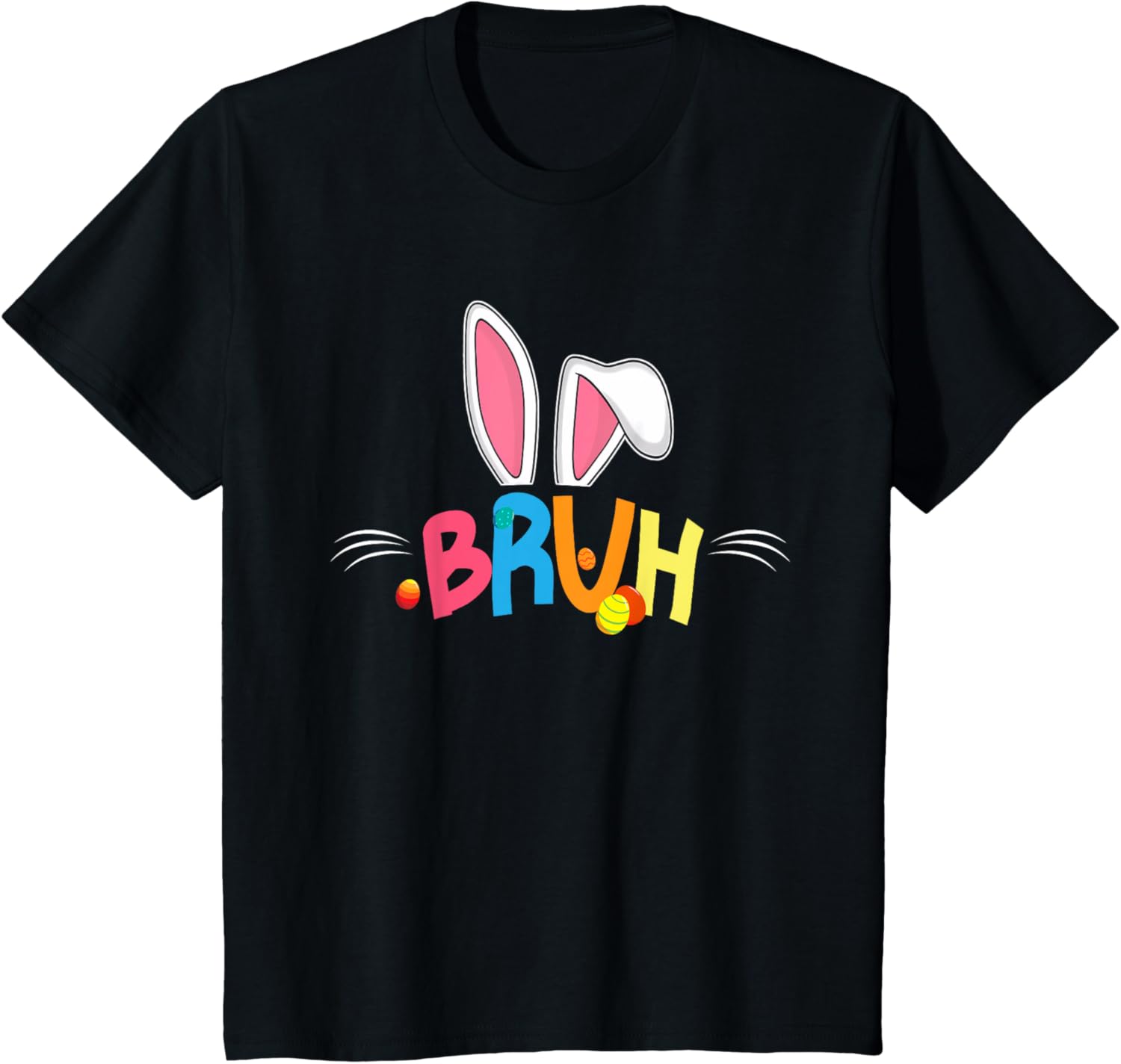 Bruh Easter 2025 Cute Bunny Rabbit Shirt | Bunny Easter Day T-Shirt