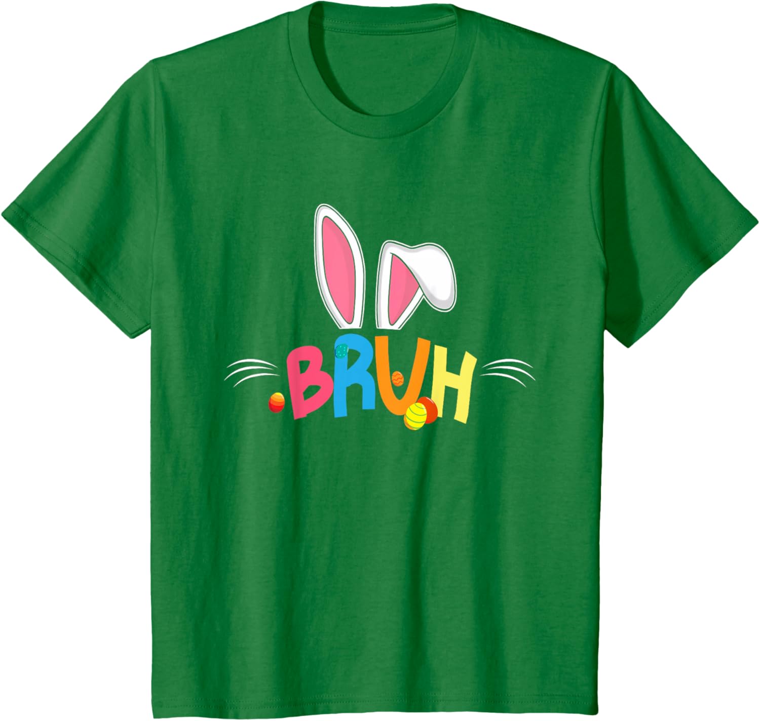 Bruh Easter 2025 Cute Bunny Rabbit Shirt | Bunny Easter Day T-Shirt