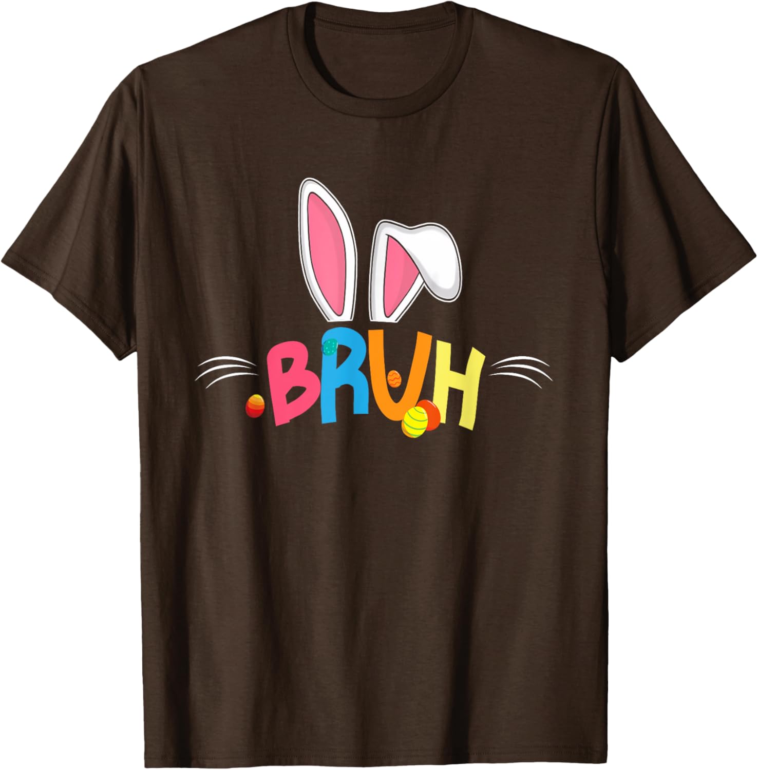 Bruh Easter 2025 Cute Bunny Rabbit Shirt | Bunny Easter Day T-Shirt