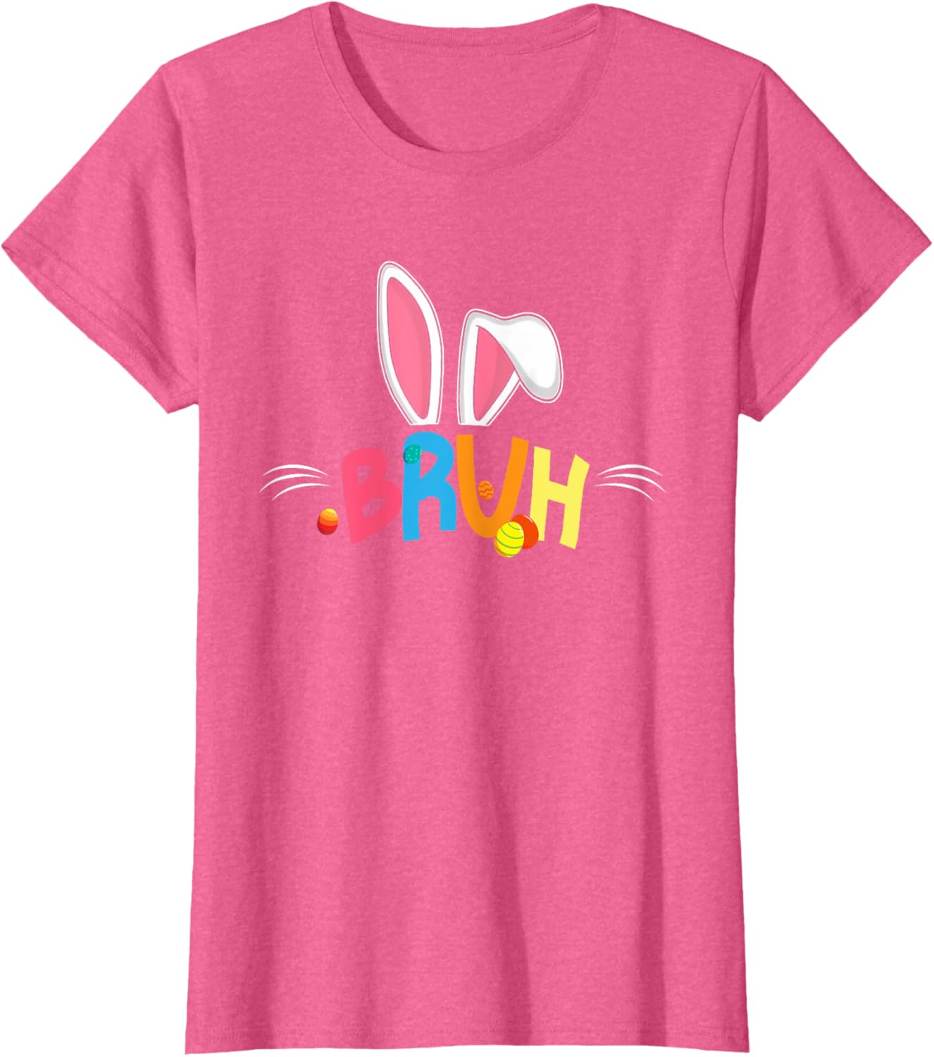 Bruh Easter 2025 Cute Bunny Rabbit Shirt | Bunny Easter Day T-Shirt