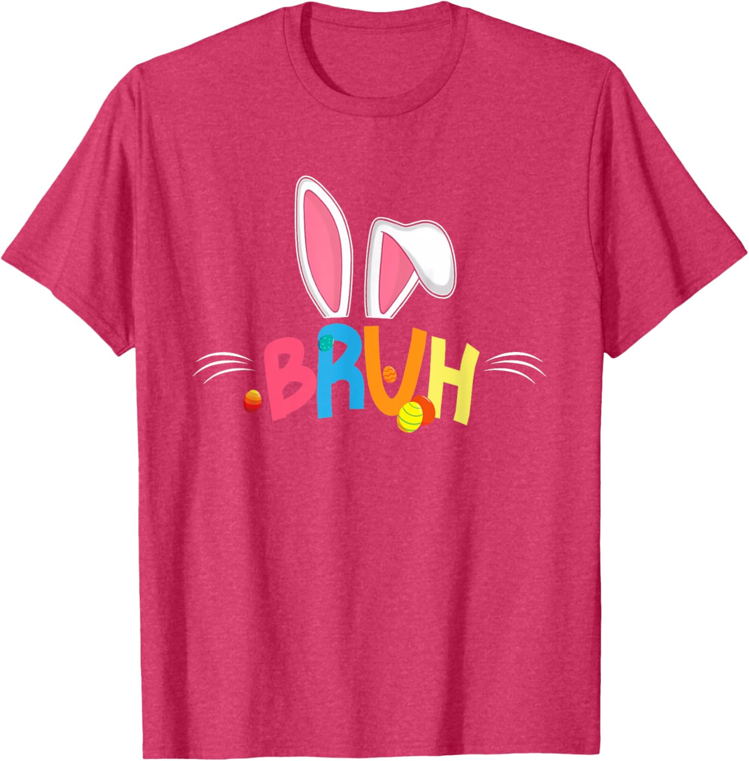 Bruh Easter 2025 Cute Bunny Rabbit Shirt | Bunny Easter Day T-Shirt