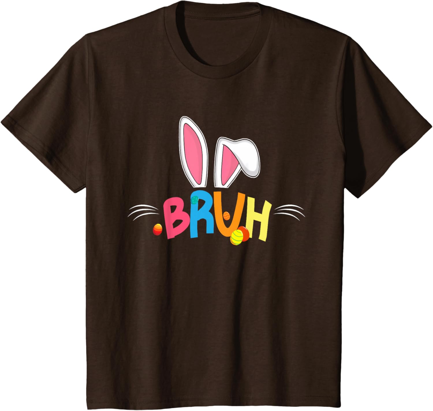 Bruh Easter 2025 Cute Bunny Rabbit Shirt | Bunny Easter Day T-Shirt