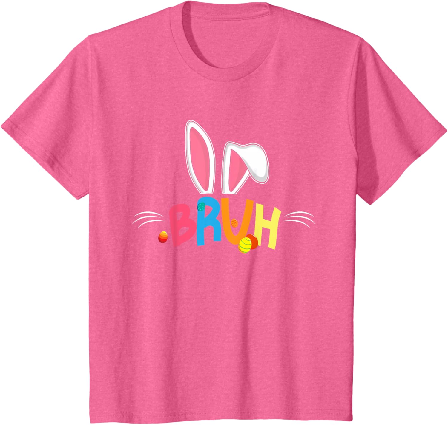 Bruh Easter 2025 Cute Bunny Rabbit Shirt | Bunny Easter Day T-Shirt