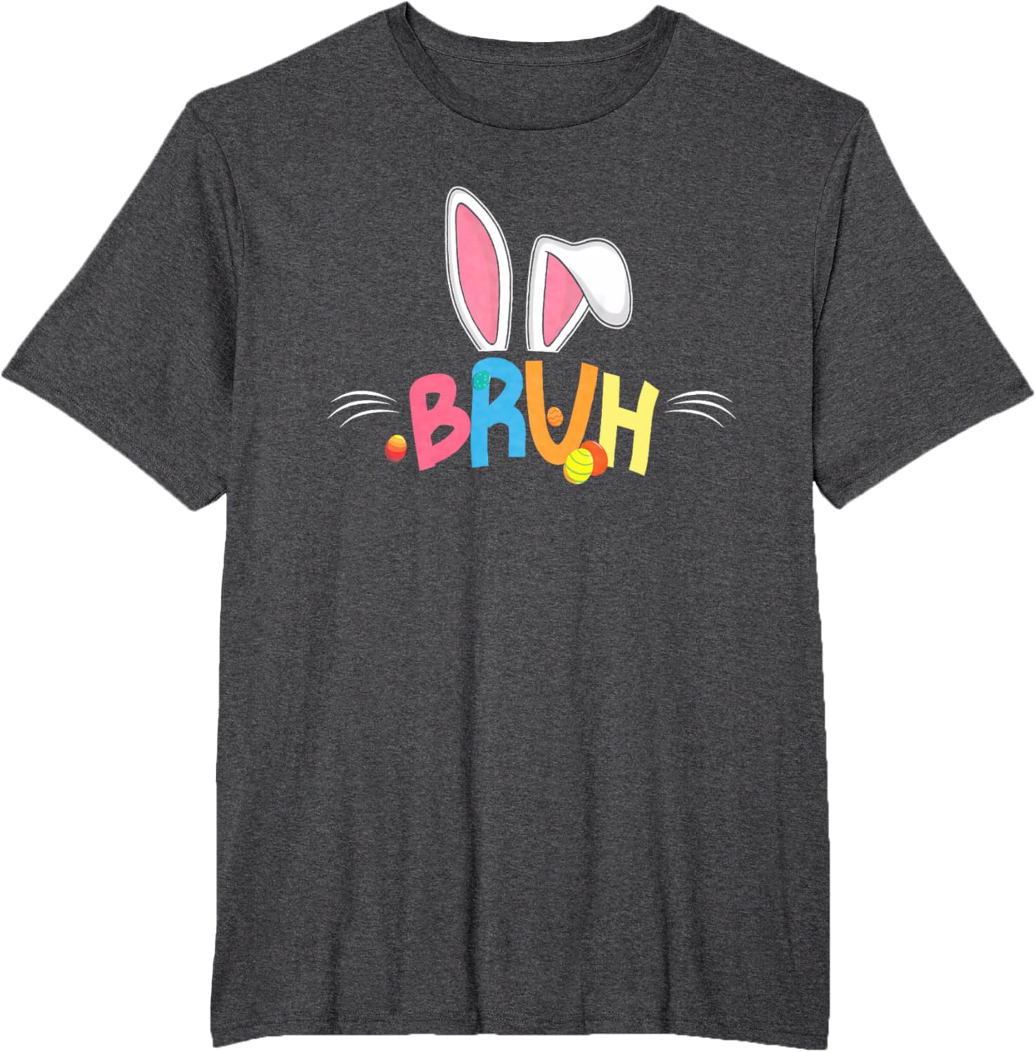 Bruh Easter 2025 Cute Bunny Rabbit Shirt | Bunny Easter Day T-Shirt