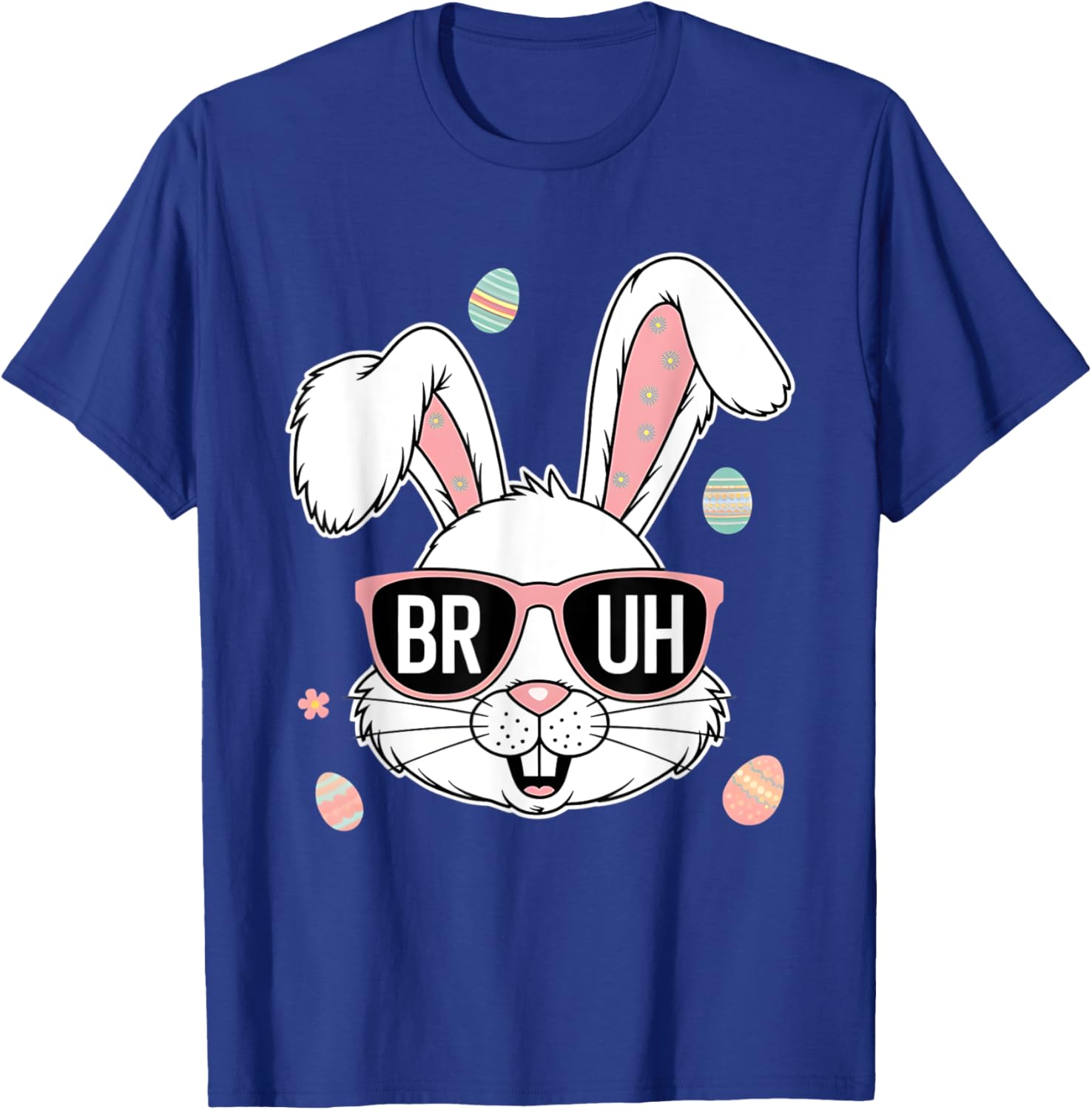 Bruh Easter Bunny Sunglasses Men Boy Kids Toddlers Gifts T-Shirt