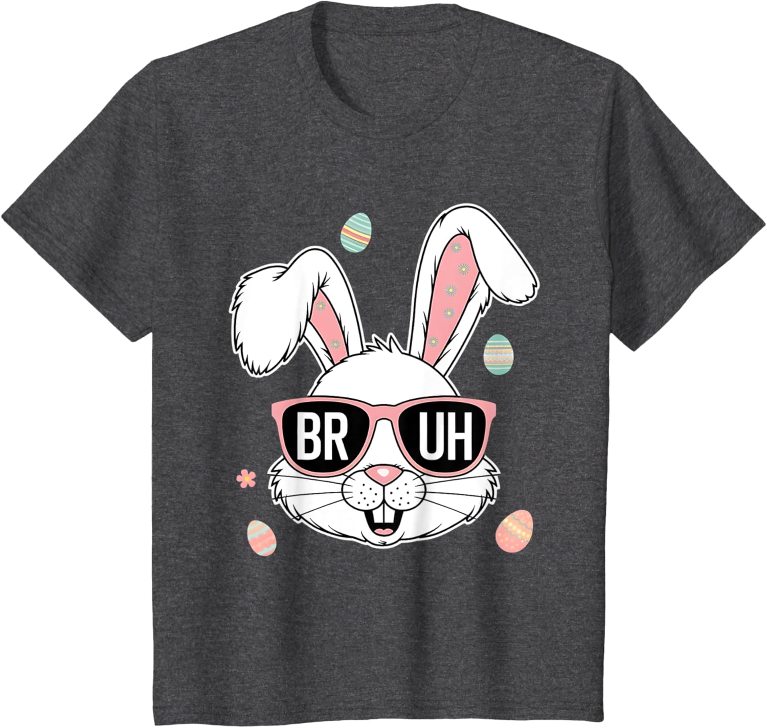 Bruh Easter Bunny Sunglasses Men Boy Kids Toddlers Gifts T-Shirt