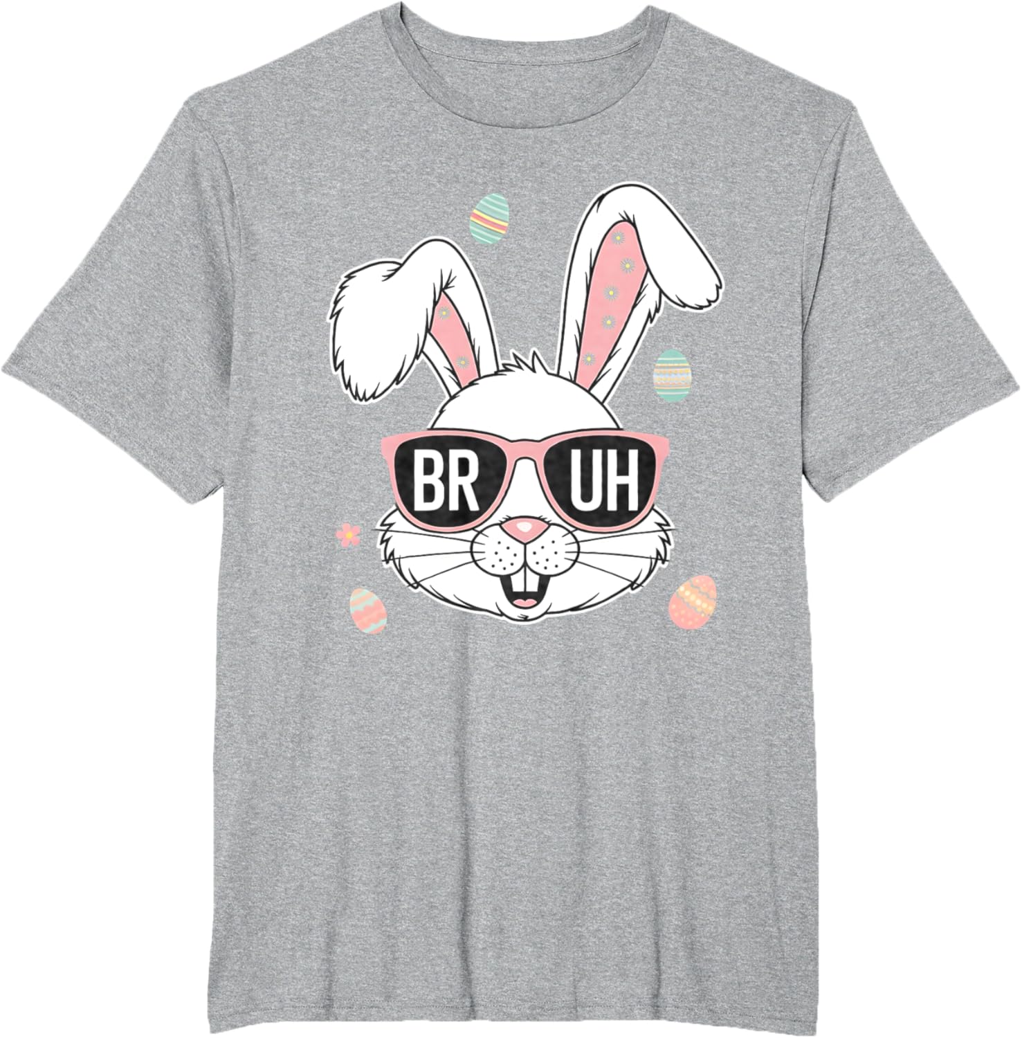 Bruh Easter Bunny Sunglasses Men Boy Kids Toddlers Gifts T-Shirt