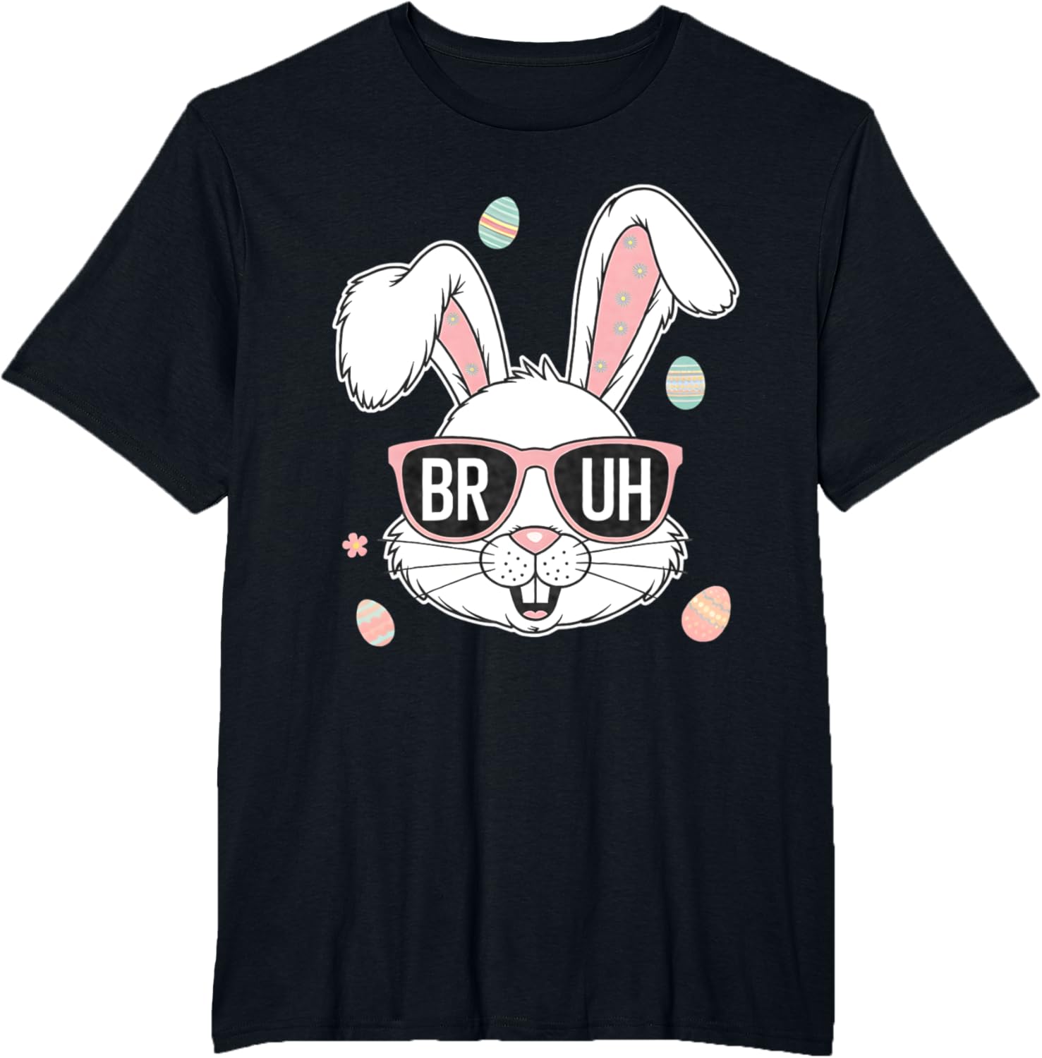 Bruh Easter Bunny Sunglasses Men Boy Kids Toddlers Gifts T-Shirt