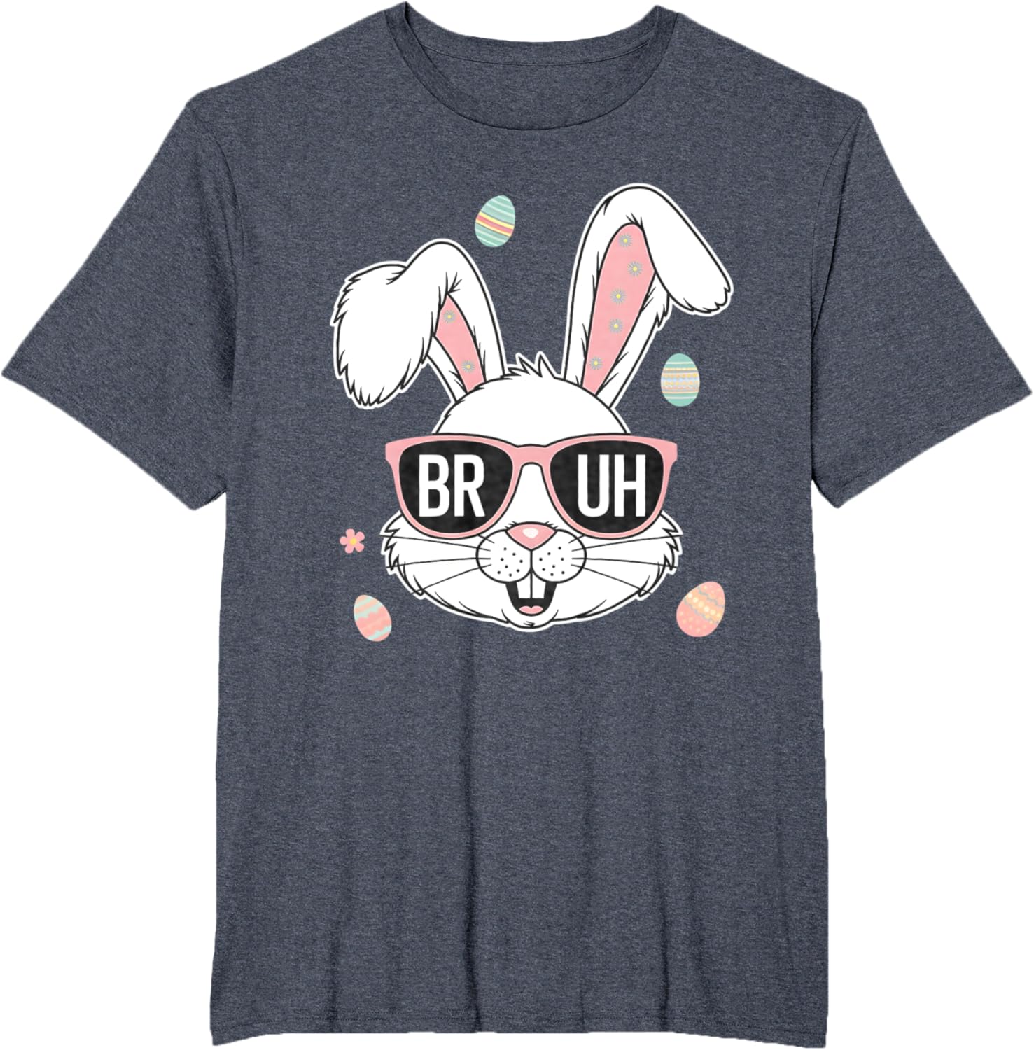 Bruh Easter Bunny Sunglasses Men Boy Kids Toddlers Gifts T-Shirt