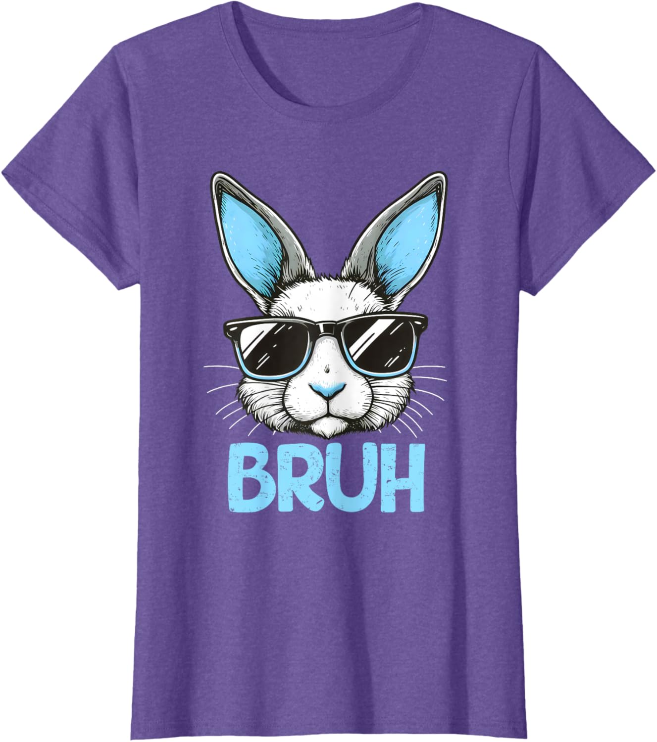 Bruh Easter Day Bunny Spring Easter Eggs Hunting Boys Kids T-Shirt