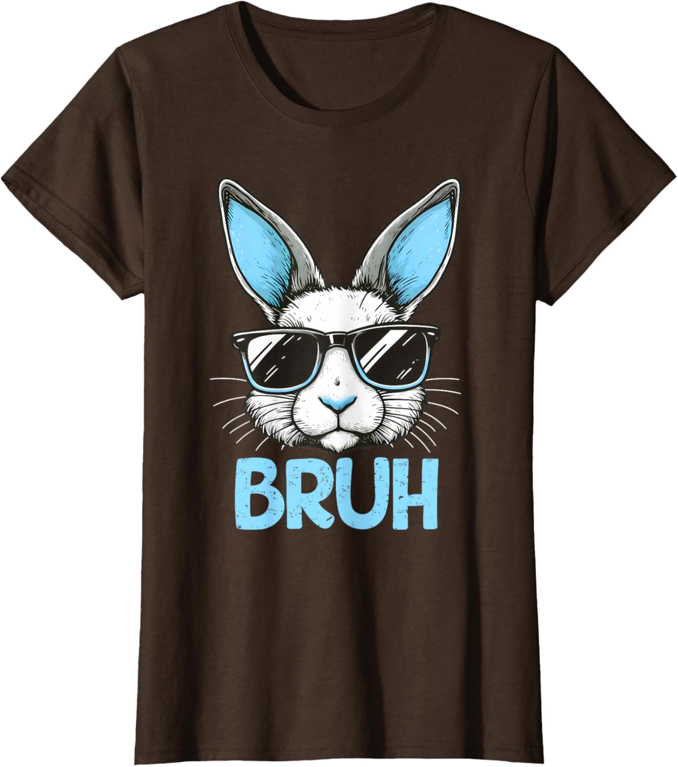 Bruh Easter Day Bunny Spring Easter Eggs Hunting Boys Kids T-Shirt