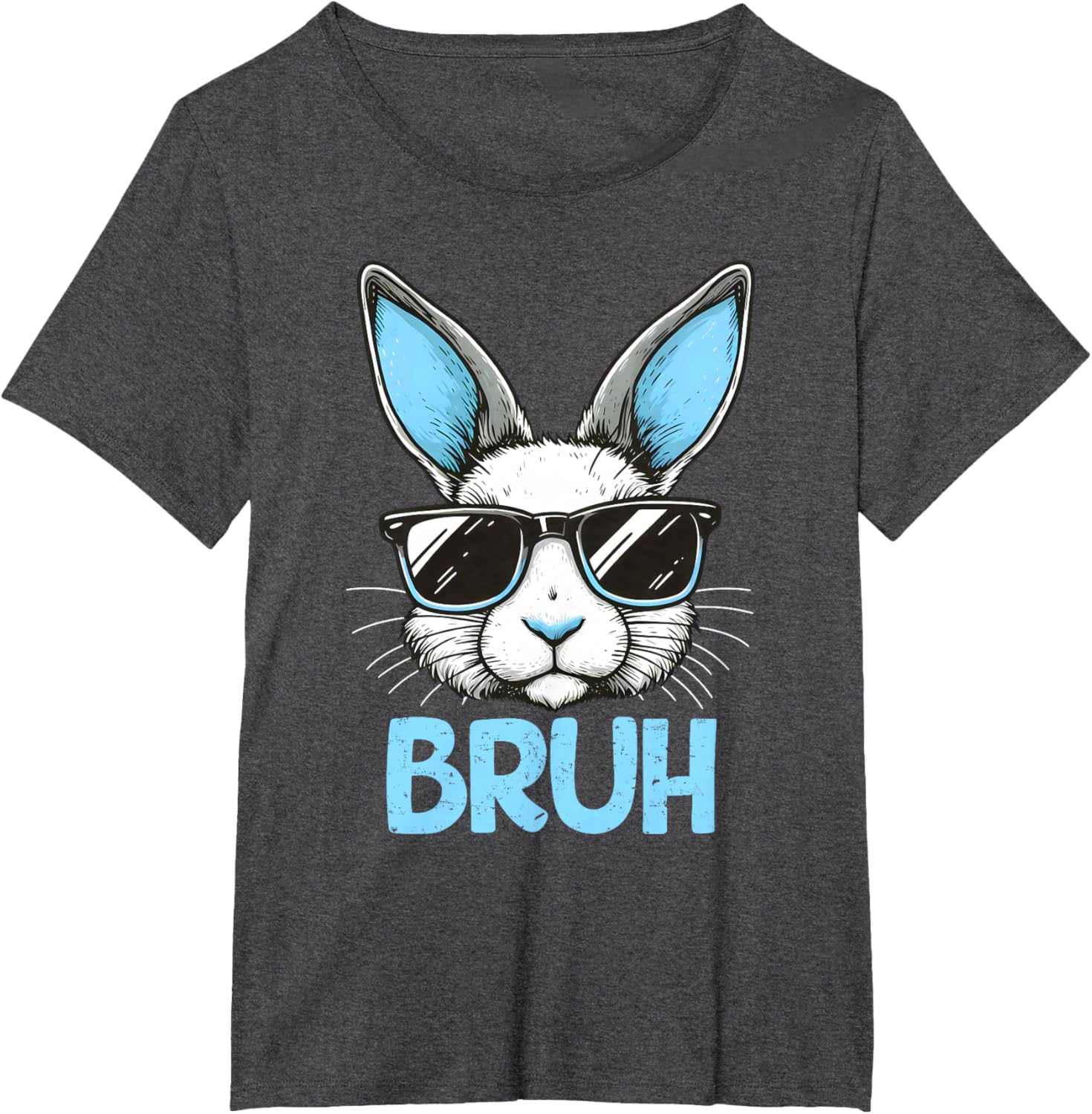 Bruh Easter Day Bunny Spring Easter Eggs Hunting Boys Kids T-Shirt