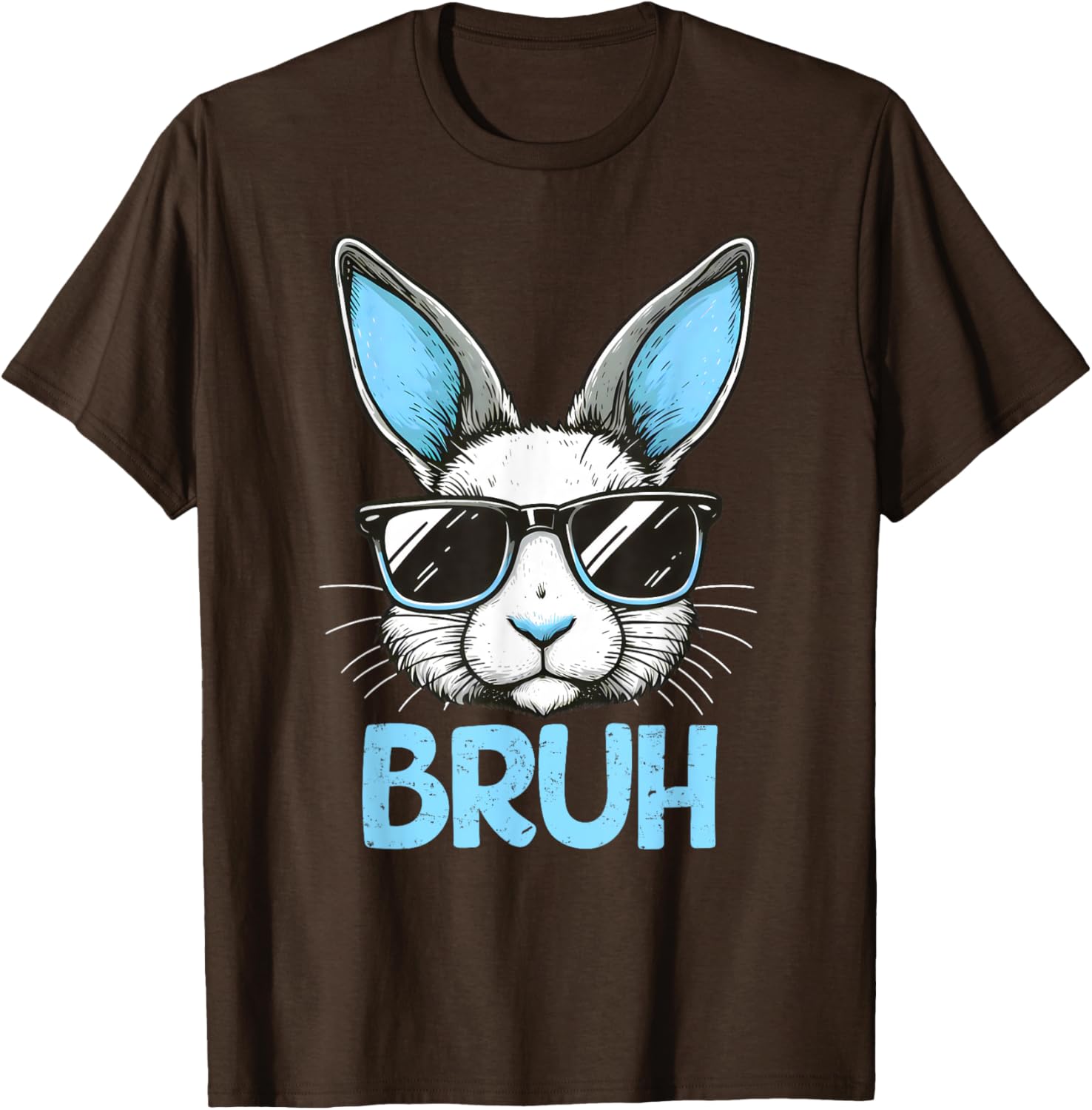 Bruh Easter Day Bunny Spring Easter Eggs Hunting Boys Kids T-Shirt