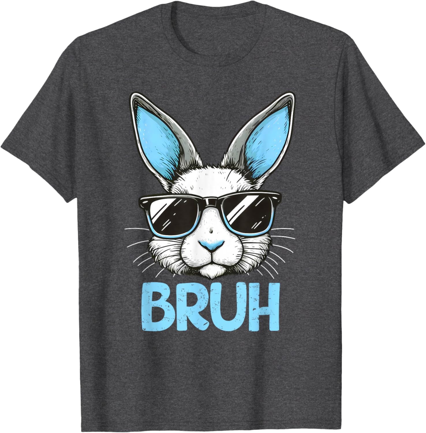 Bruh Easter Day Bunny Spring Easter Eggs Hunting Boys Kids T-Shirt