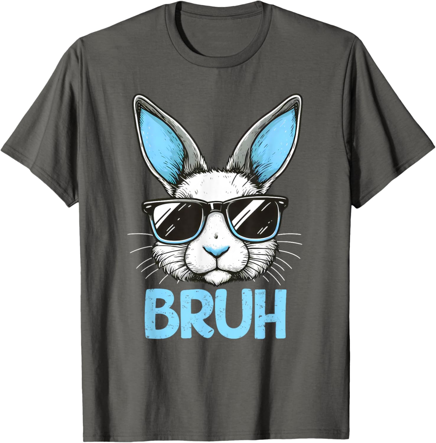 Bruh Easter Day Bunny Spring Easter Eggs Hunting Boys Kids T-Shirt