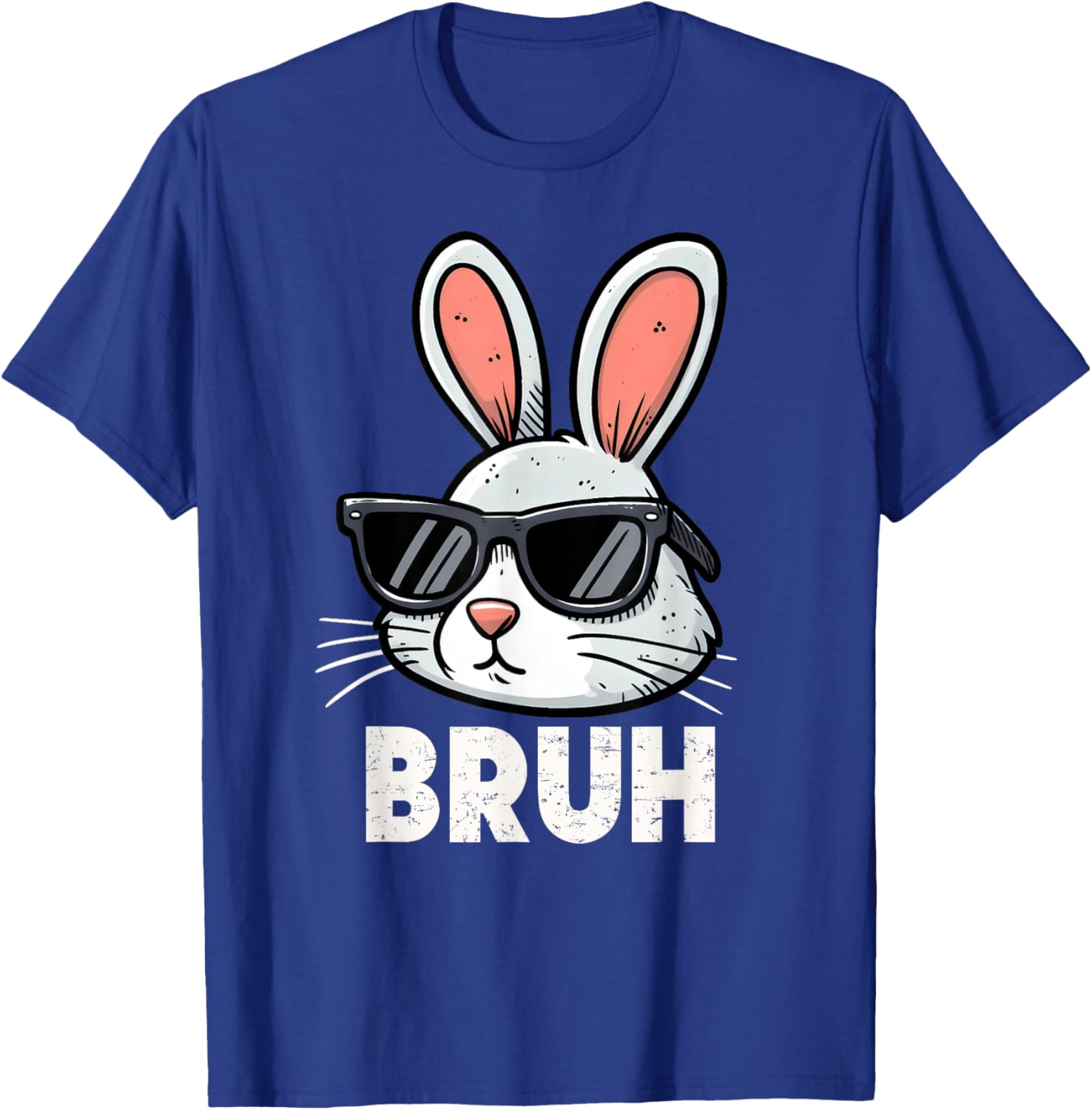 Bruh Easter Day Bunny Spring Easter Eggs Hunting Boys Kids T-Shirt