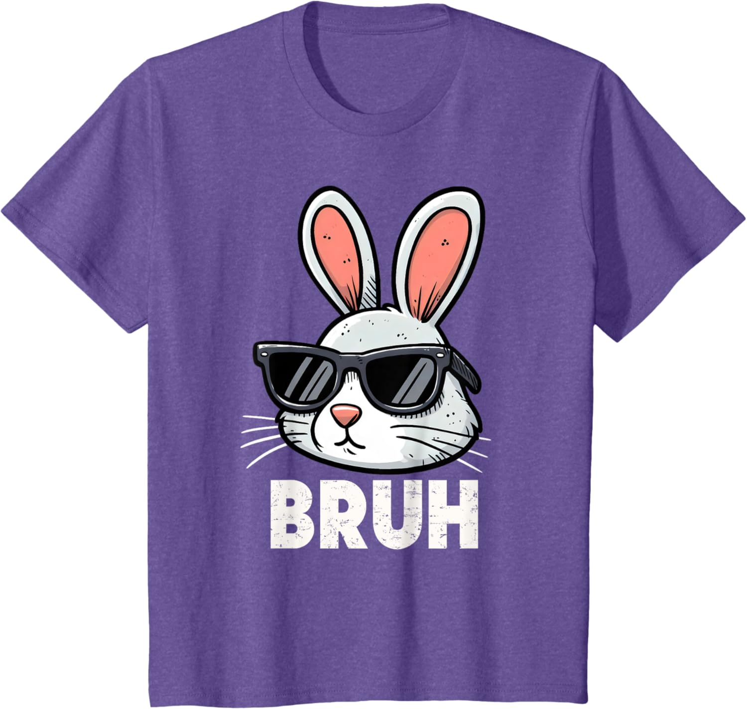 Bruh Easter Day Bunny Spring Easter Eggs Hunting Boys Kids T-Shirt