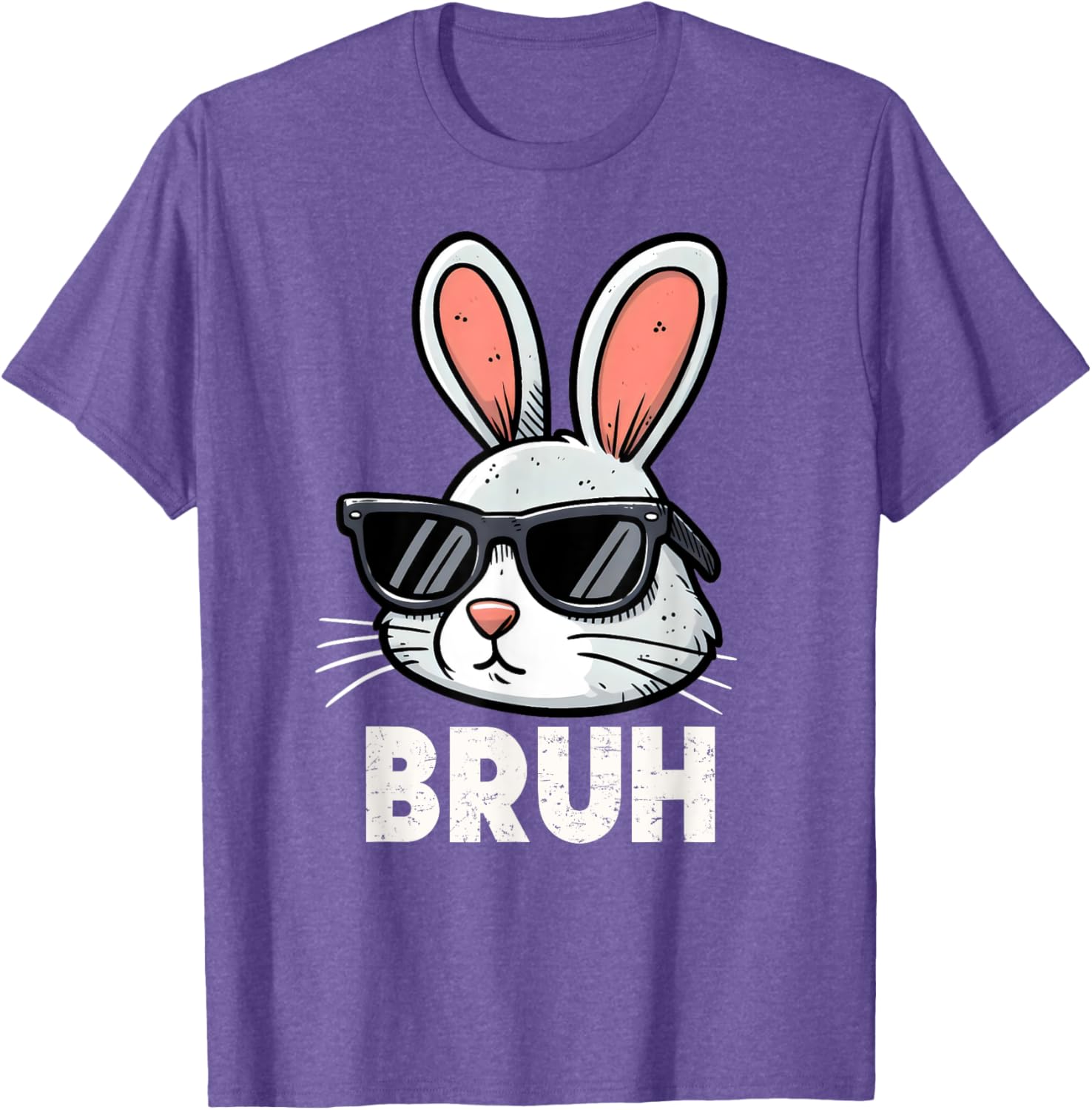 Bruh Easter Day Bunny Spring Easter Eggs Hunting Boys Kids T-Shirt