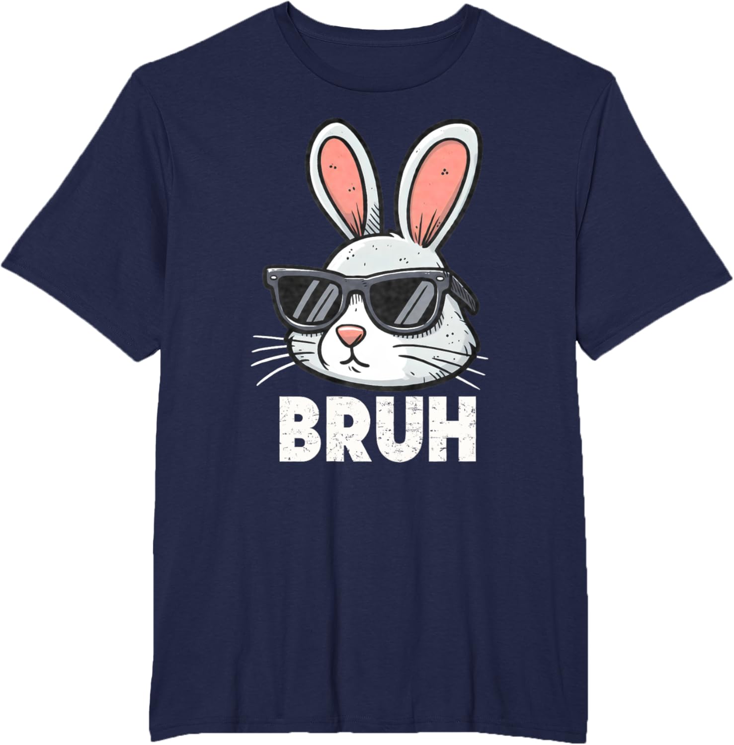 Bruh Easter Day Bunny Spring Easter Eggs Hunting Boys Kids T-Shirt