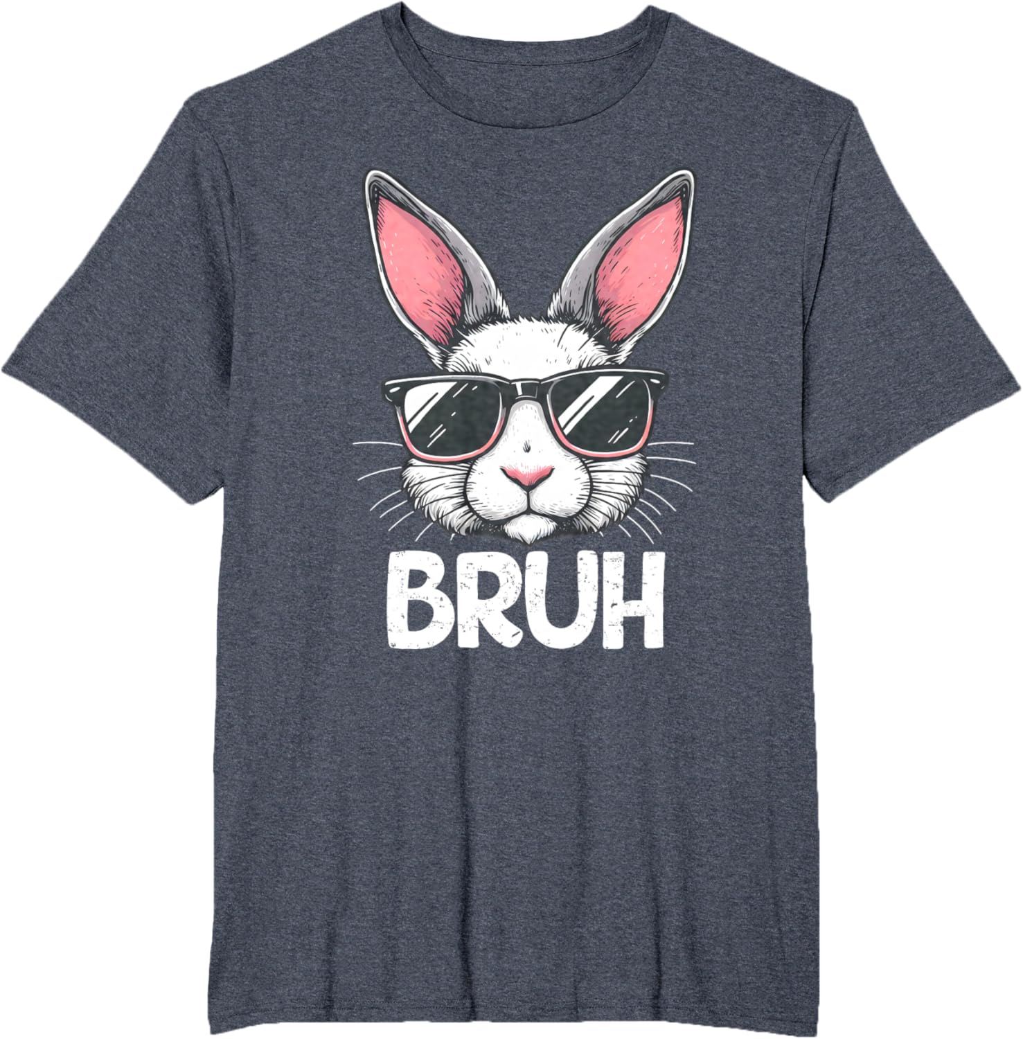 Bruh Easter Day Bunny Spring Easter Eggs Hunting Boys Kids T-Shirt